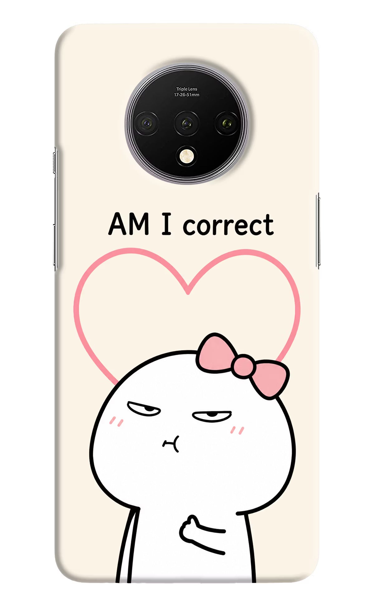 Always Right Oneplus 7T Back Cover - Always Right Oneplus 7T Back Cover Always Right Oneplus 7T Back Cover