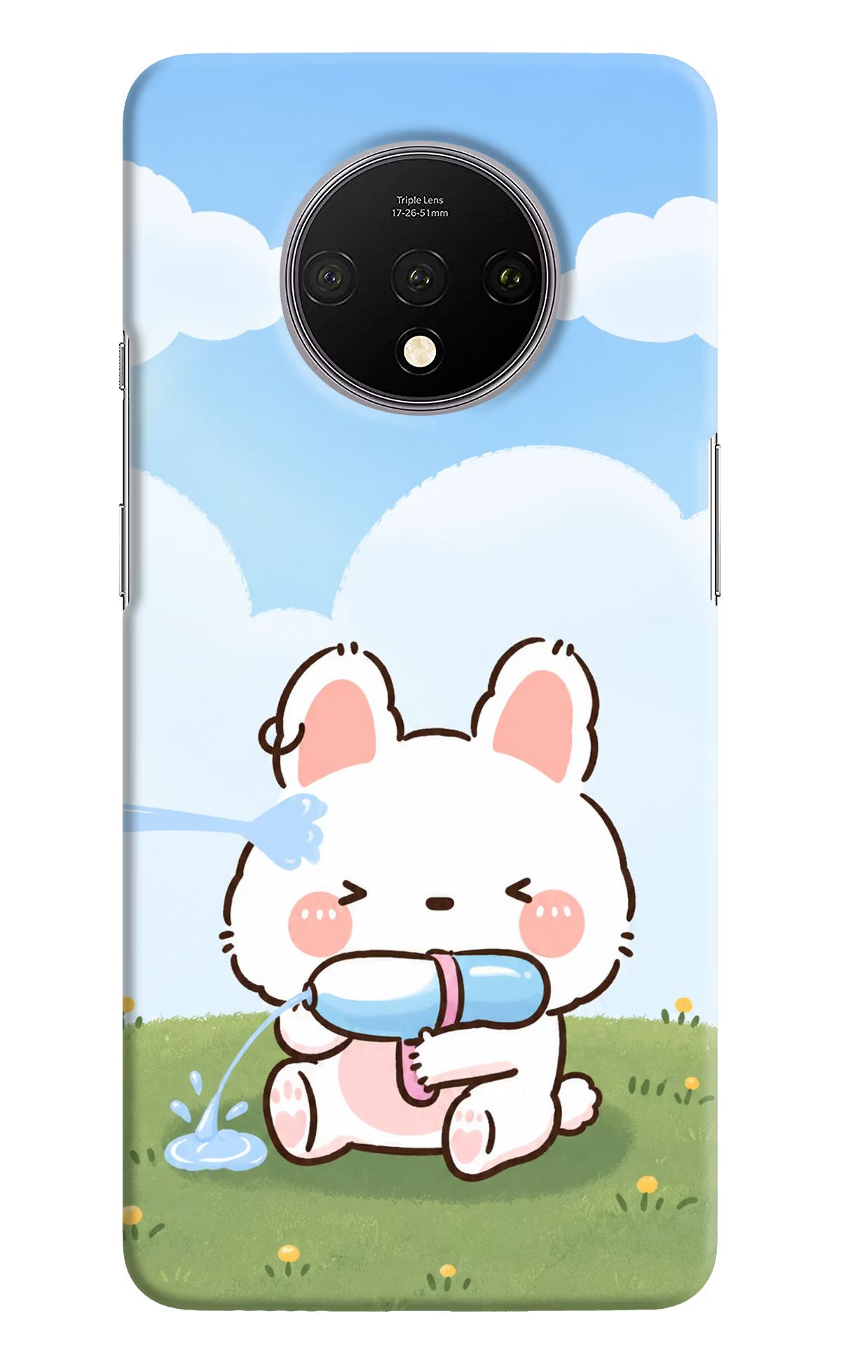 Bunny Treat Oneplus 7T Back Cover - Bunny Treat Oneplus 7T Back Cover Bunny Treat Oneplus 7T Back Cover