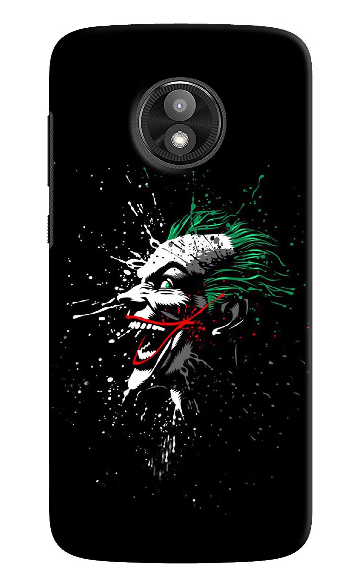 Joker Moto E5 Play Back Cover - Joker Moto E5 Play Hard Case Back Cover by Casekaro Joker Moto E5 Play Hard Case Back Cover by Casekaro