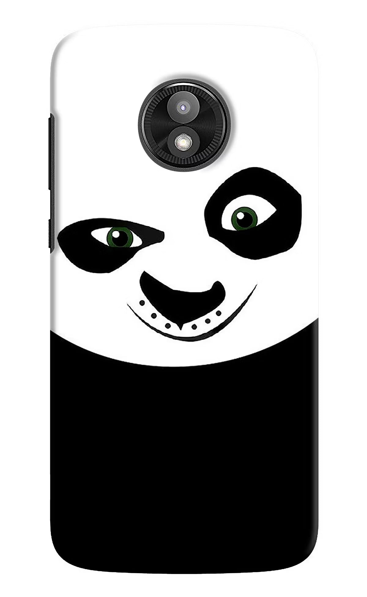 Panda Moto E5 Play Back Cover - Panda Moto E5 Play Hard Case Back Cover by Casekaro Panda Moto E5 Play Hard Case Back Cover by Casekaro