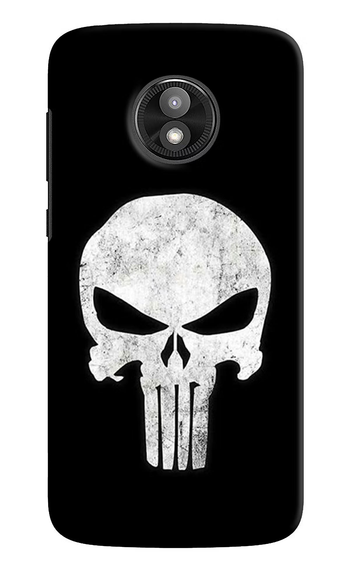 Punisher Skull Moto E5 Play Back Cover - Punisher Skull Moto E5 Play Hard Case Back Cover by Casekaro Punisher Skull Moto E5 Play Hard Case Back Cover by Casekaro