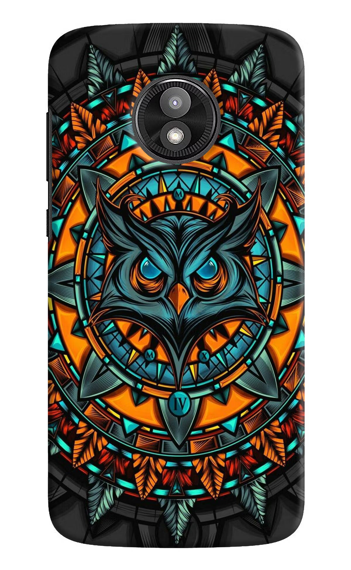 Angry Owl Art Moto E5 Play Back Cover - Angry Owl Art Moto E5 Play Hard Case Back Cover by Casekaro Angry Owl Art Moto E5 Play Hard Case Back Cover by Casekaro