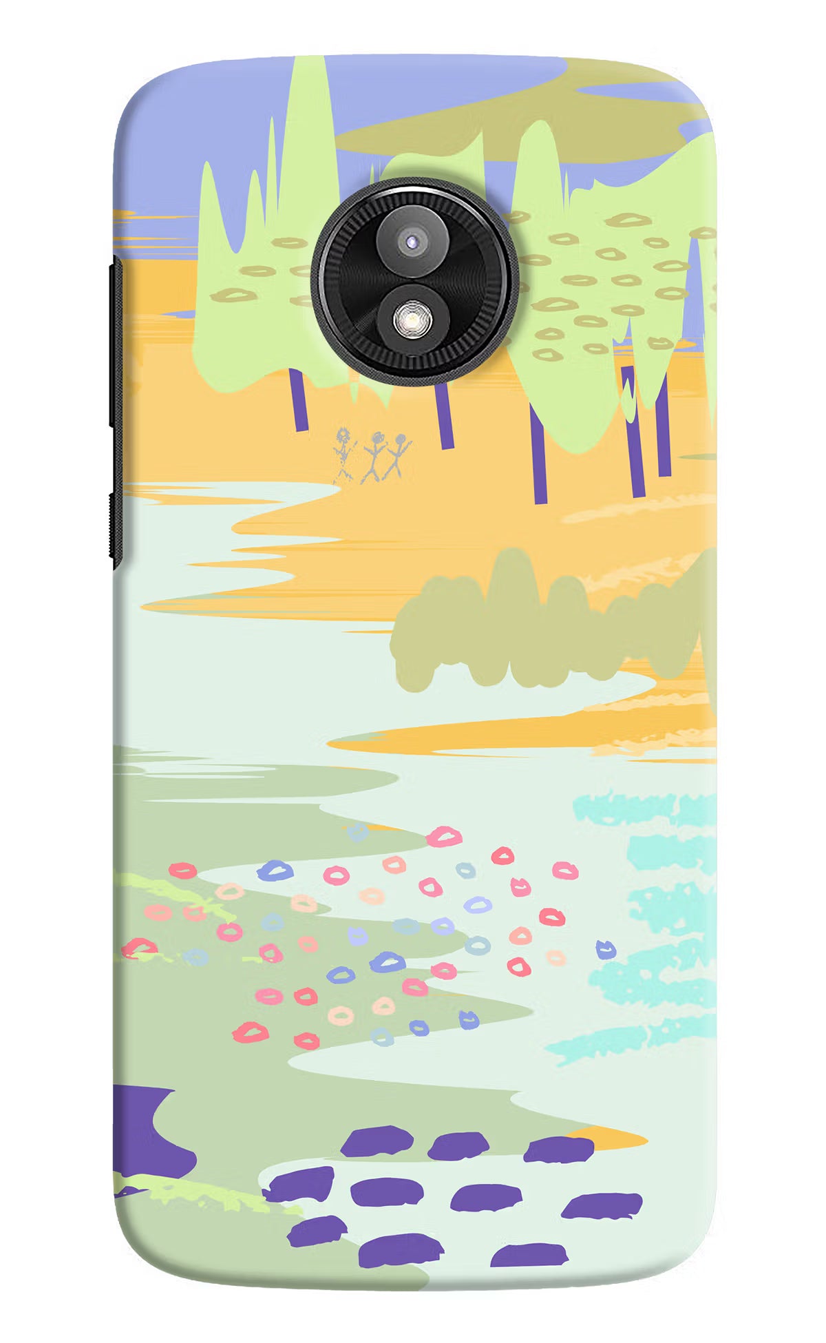 Scenery Moto E5 Play Back Cover - Scenery Moto E5 Play Hard Case Back Cover by Casekaro Scenery Moto E5 Play Hard Case Back Cover by Casekaro