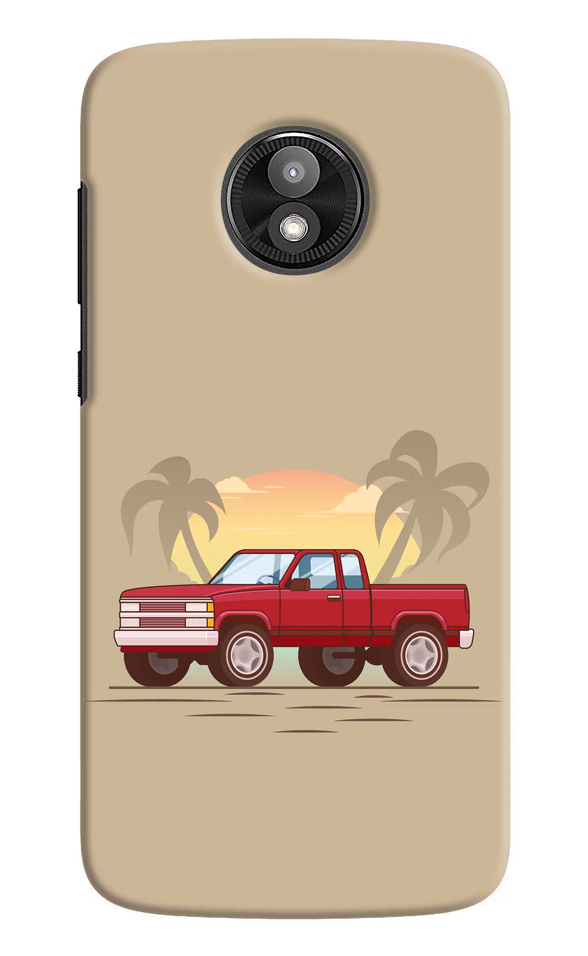 Desert Classic Drive Moto E5 Play Back Cover - Desert Classic Drive Moto E5 Play Hard Case Back Cover by Casekaro Desert Classic Drive Moto E5 Play Hard Case Back Cover by Casekaro