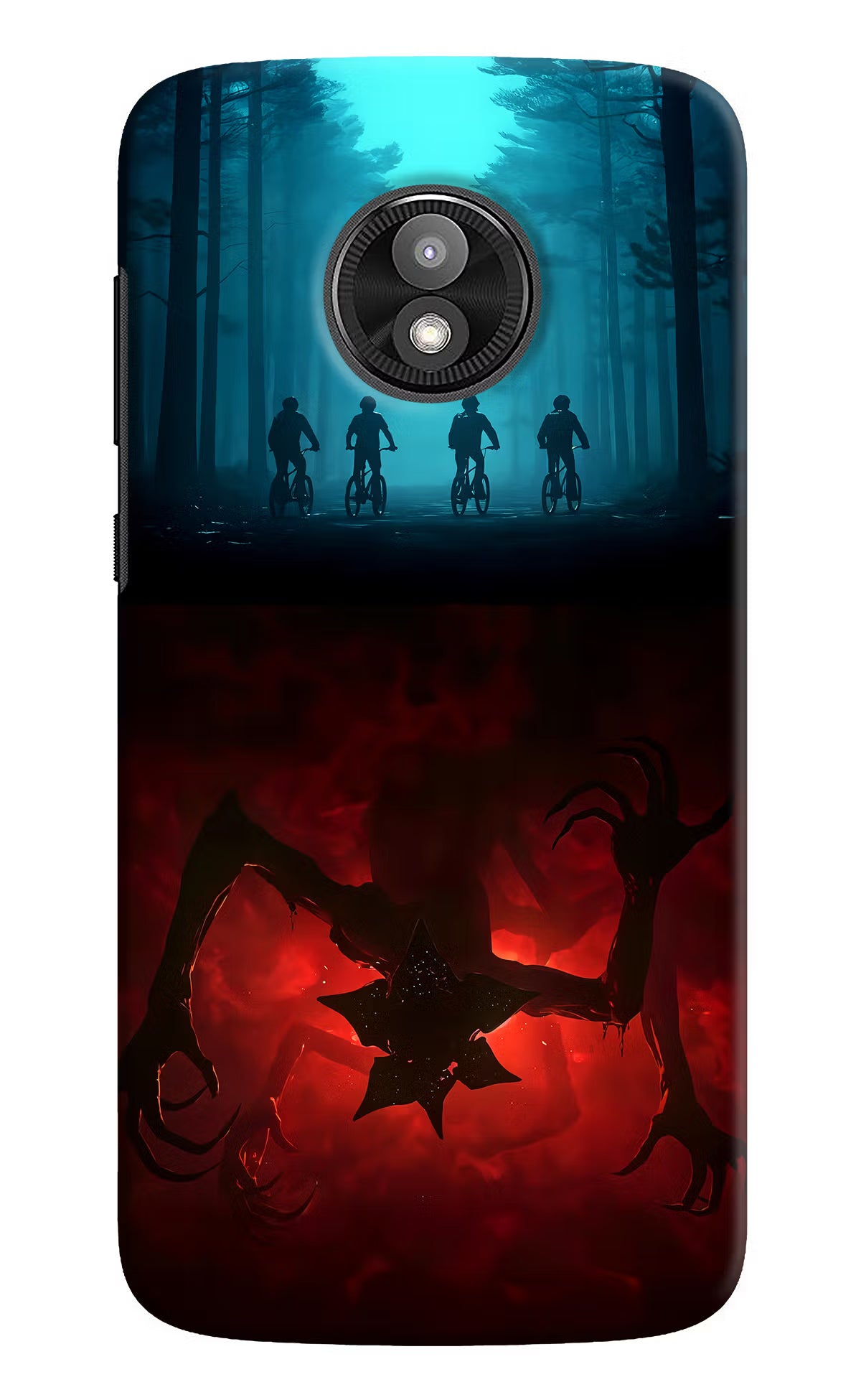 Ordinary Things Downside Up Moto E5 Play Back Cover - Ordinary Things Downside Up Moto E5 Play Hard Case Back Cover by Casekaro Ordinary Things Downside Up Moto E5 Play Hard Case Back Cover by Casekaro
