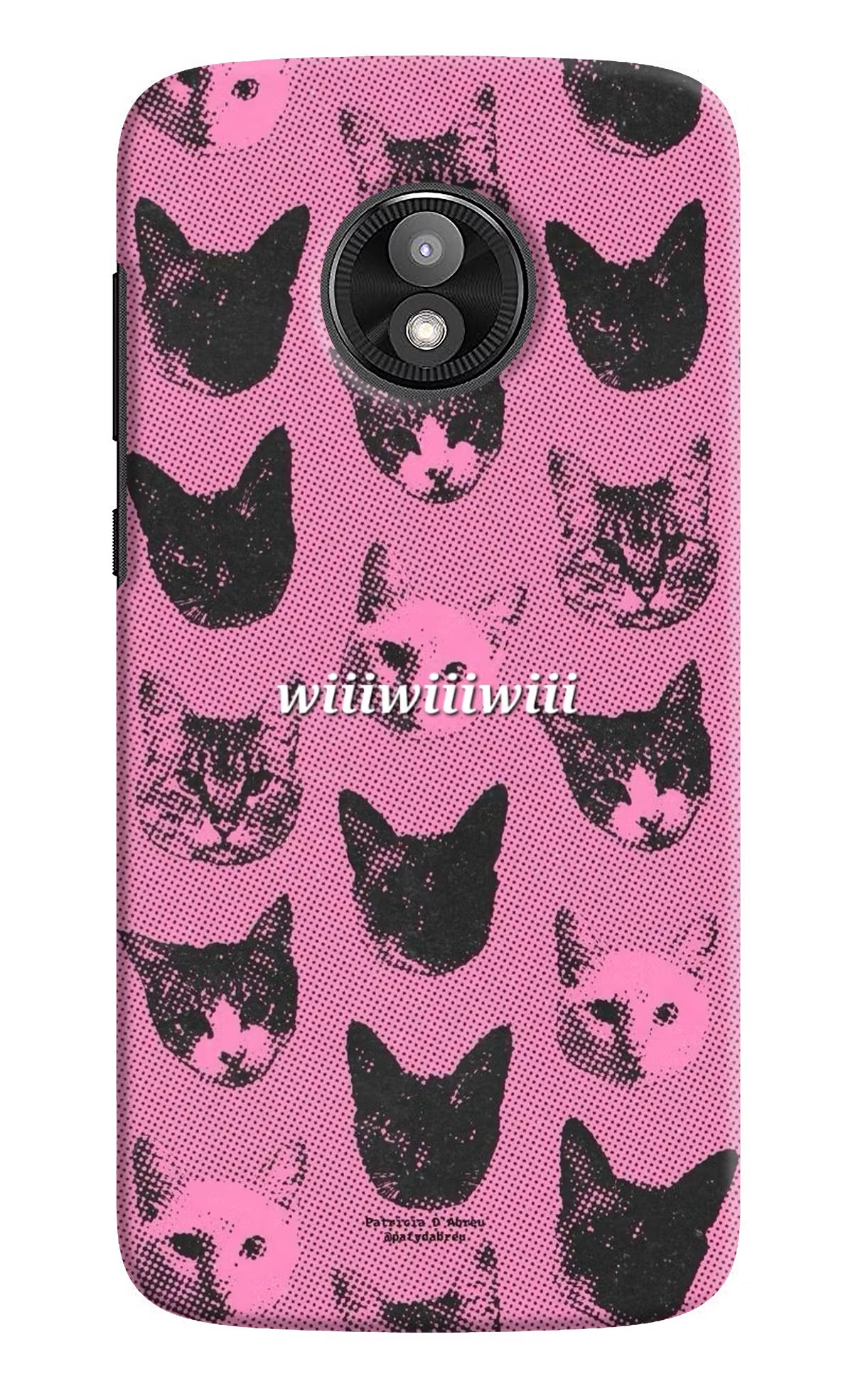 Pink Cats Moto E5 Play Back Cover - Pink Cats Moto E5 Play Back Cover Pink Cats Moto E5 Play Back Cover