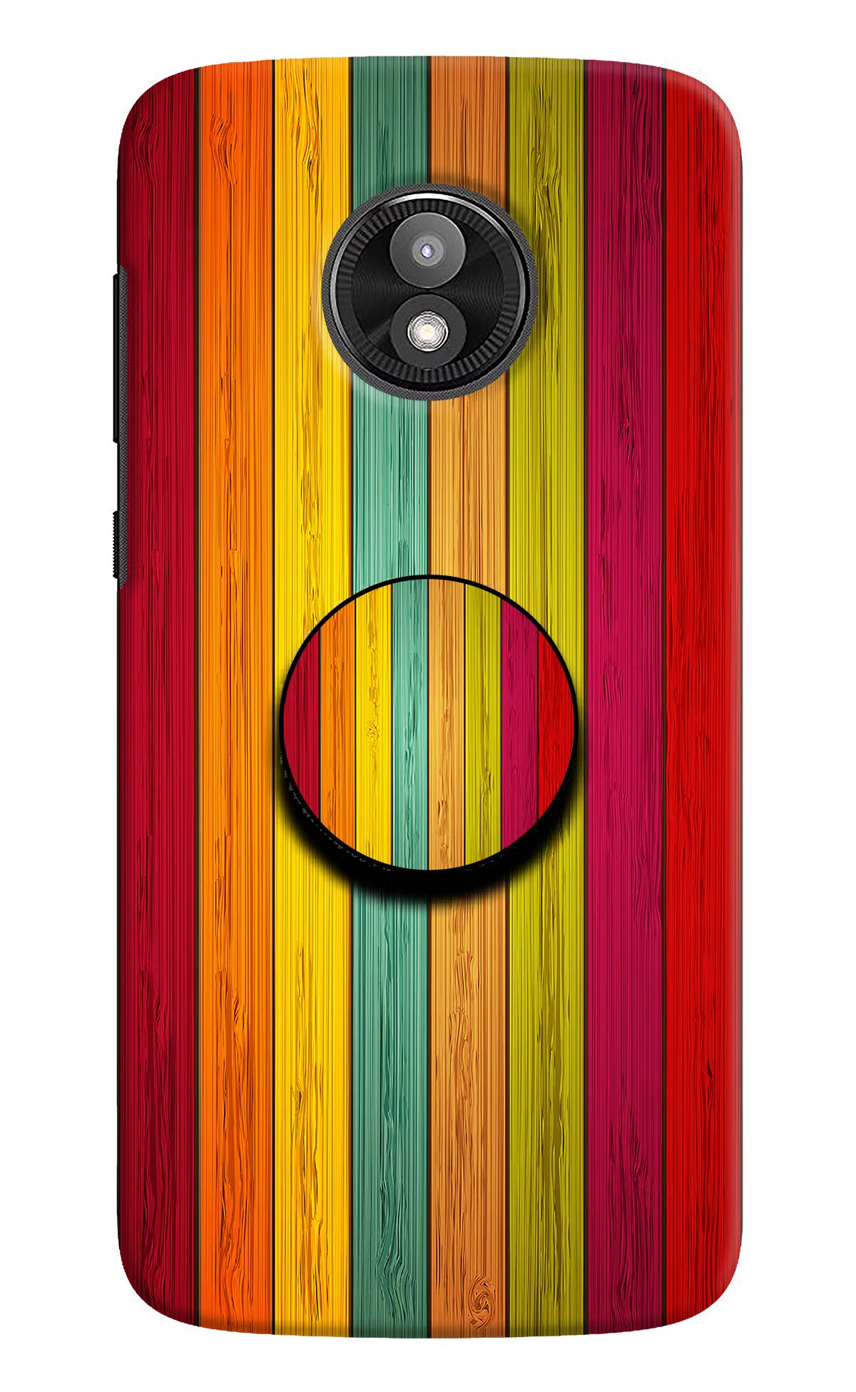 Multicolor Wooden Moto E5 Play Pop Case - Multicolor Wooden Moto E5 Play Pop Case by Casekaro Multicolor Wooden Moto E5 Play Pop Case by Casekaro