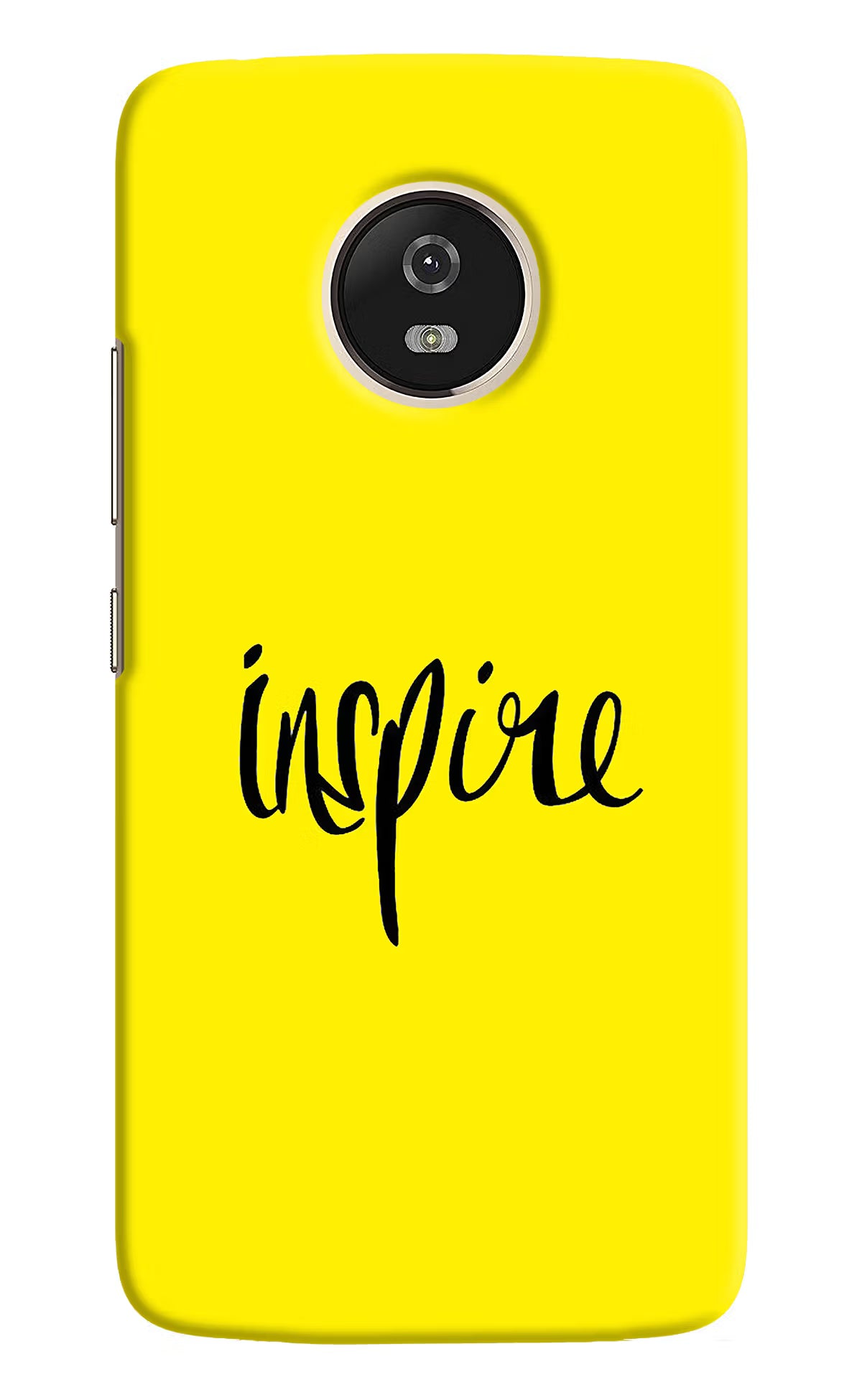 Inspire Moto G5 Back Cover - Inspire Moto G5 Hard Case Back Cover by Casekaro Inspire Moto G5 Hard Case Back Cover by Casekaro