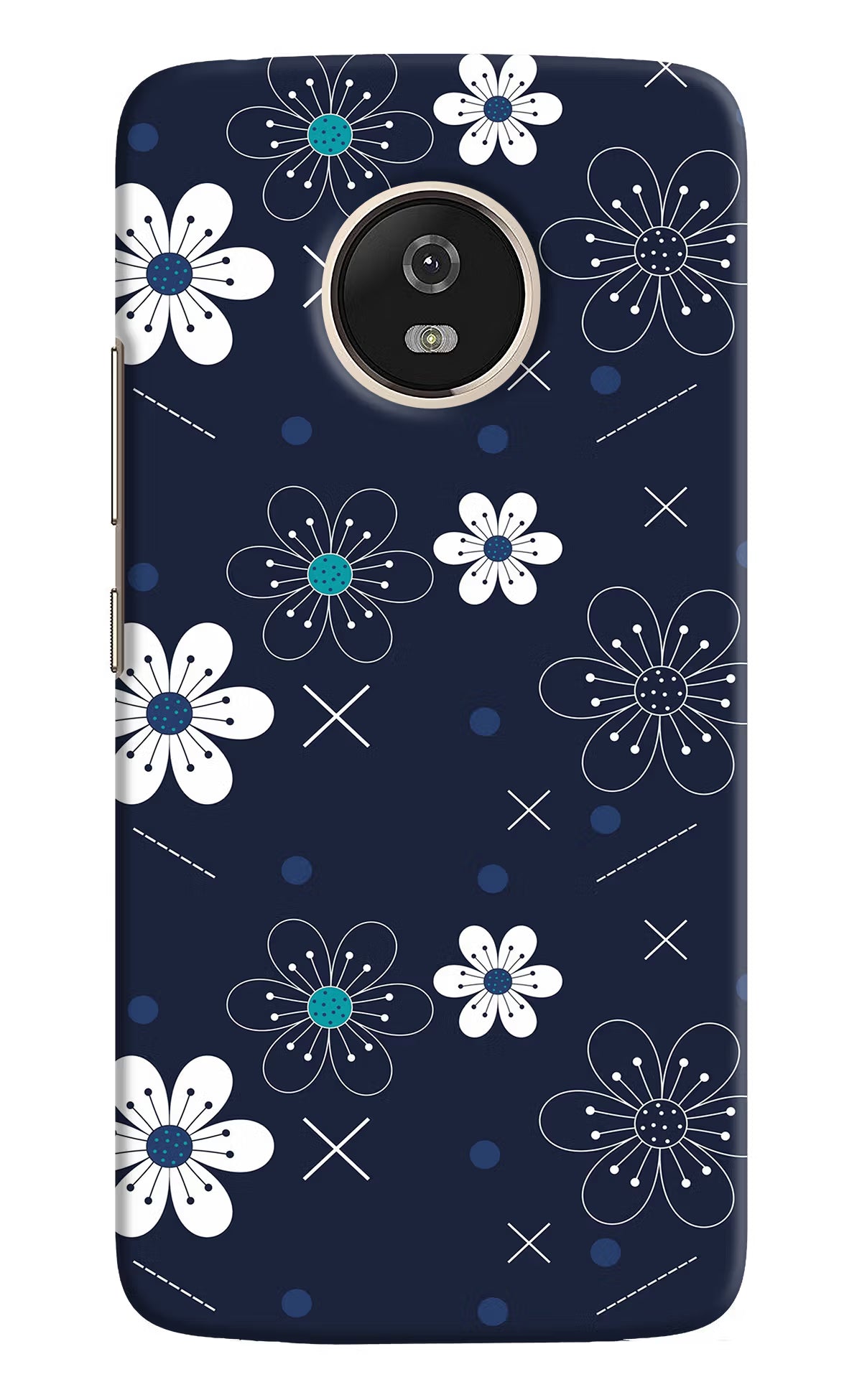Flowers Moto G5 Back Cover - Flowers Moto G5 Hard Case Back Cover by Casekaro Flowers Moto G5 Hard Case Back Cover by Casekaro
