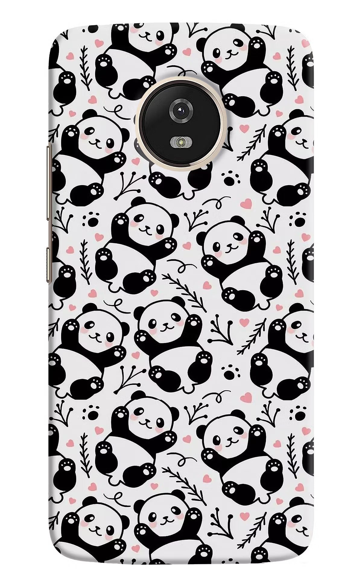 Cute Panda Moto G5 Back Cover - Cute Panda Moto G5 Hard Case Back Cover by Casekaro Cute Panda Moto G5 Hard Case Back Cover by Casekaro