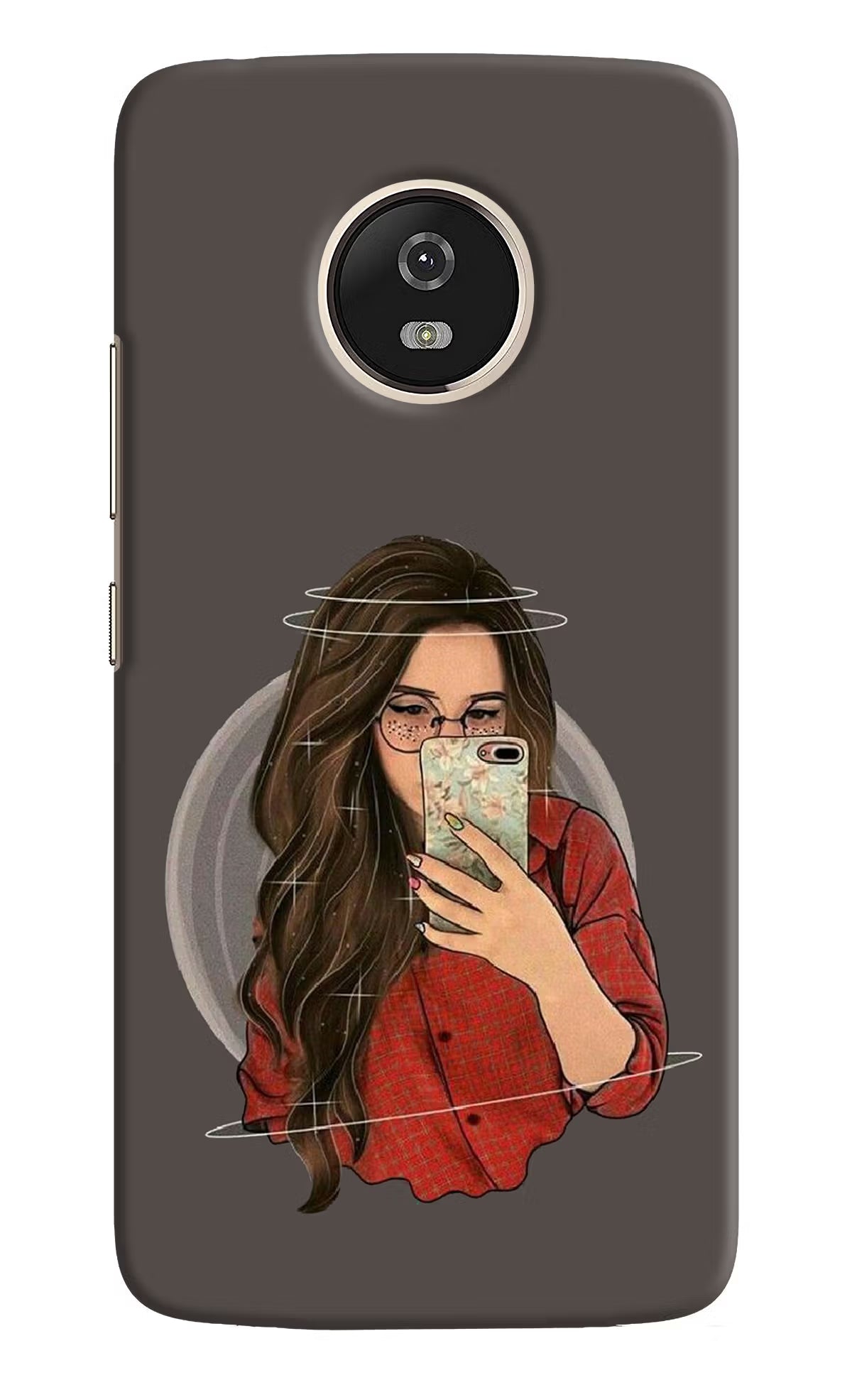 Selfie Queen Moto G5 Back Cover - Selfie Queen Moto G5 Hard Case Back Cover by Casekaro Selfie Queen Moto G5 Hard Case Back Cover by Casekaro