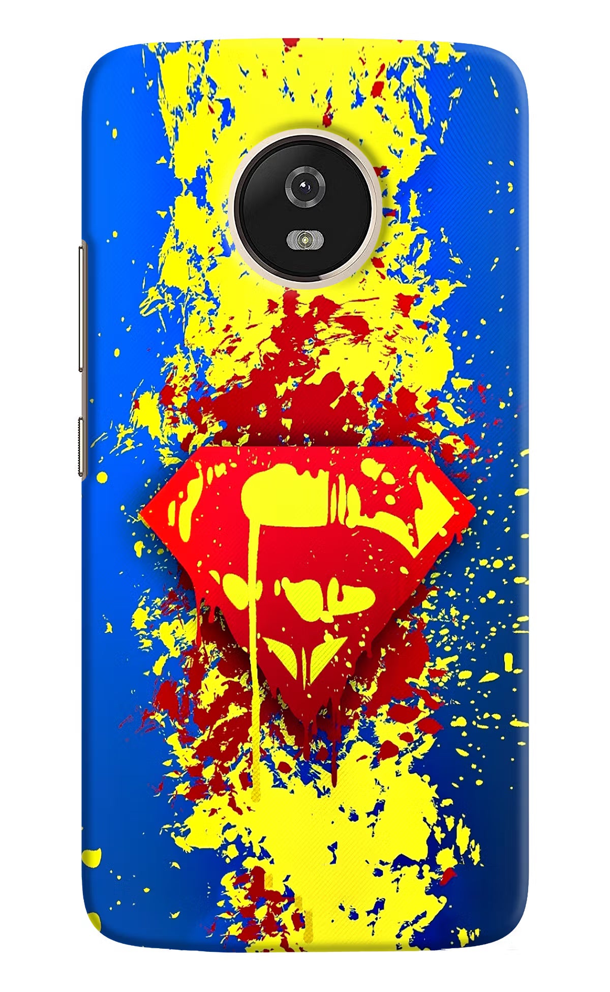 Superman logo Moto G5 Back Cover - Superman logo Moto G5 Hard Case Back Cover by Casekaro Superman logo Moto G5 Hard Case Back Cover by Casekaro