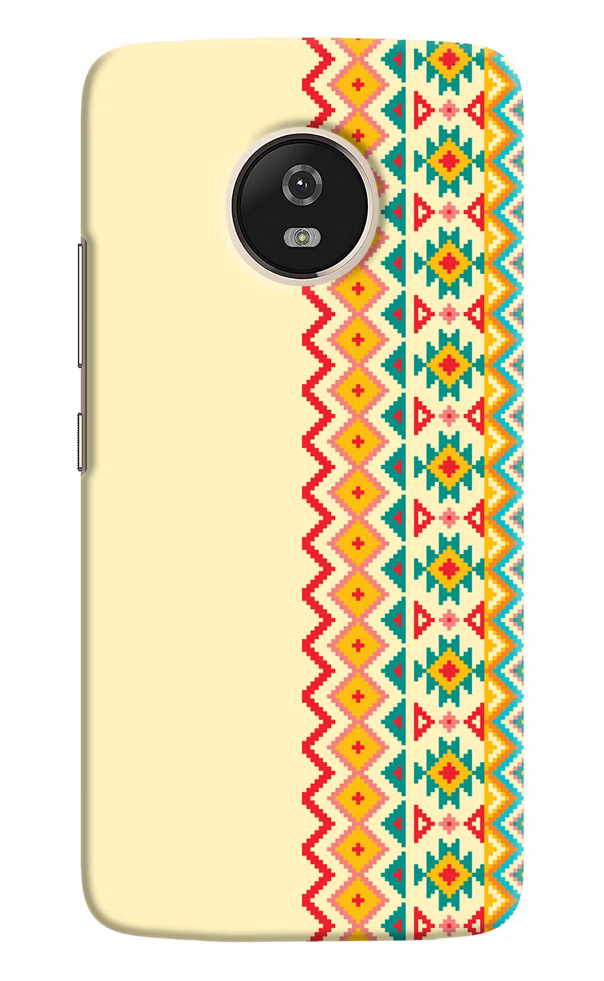 Ethnic Seamless Moto G5 Back Cover - Ethnic Seamless Moto G5 Hard Case Back Cover by Casekaro Ethnic Seamless Moto G5 Hard Case Back Cover by Casekaro