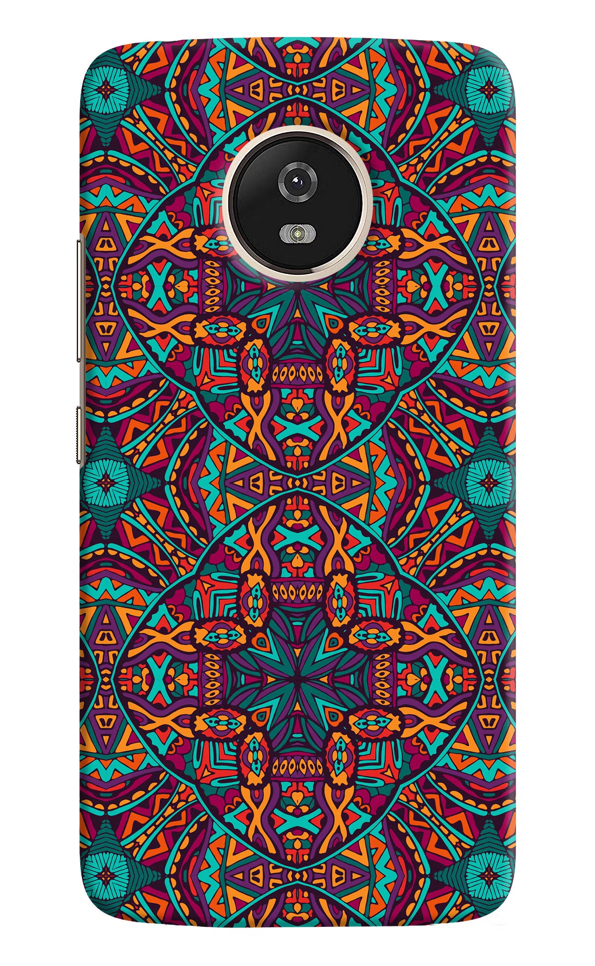 Colour Mandala Moto G5 Back Cover - Colour Mandala Moto G5 Hard Case Back Cover by Casekaro Colour Mandala Moto G5 Hard Case Back Cover by Casekaro