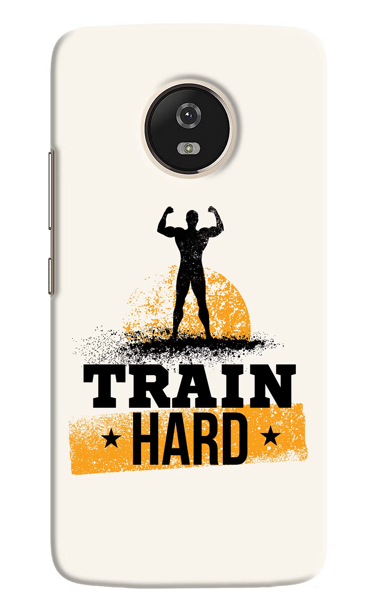 Train Hard Moto G5 Back Cover - Train Hard Moto G5 Hard Case Back Cover by Casekaro Train Hard Moto G5 Hard Case Back Cover by Casekaro