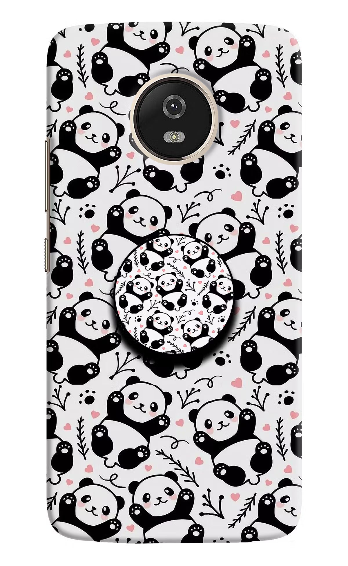 Cute Panda Moto G5 Pop Case - Cute Panda Moto G5 Pop Case by Casekaro Cute Panda Moto G5 Pop Case by Casekaro