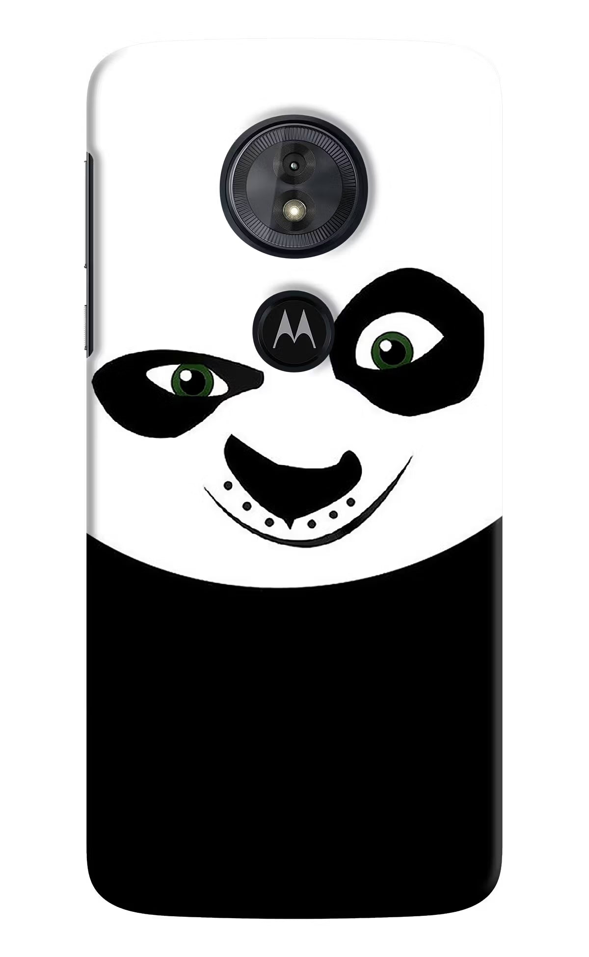 Panda Moto G6 Play Back Cover - Panda Moto G6 Play Hard Case Back Cover by Casekaro Panda Moto G6 Play Hard Case Back Cover by Casekaro