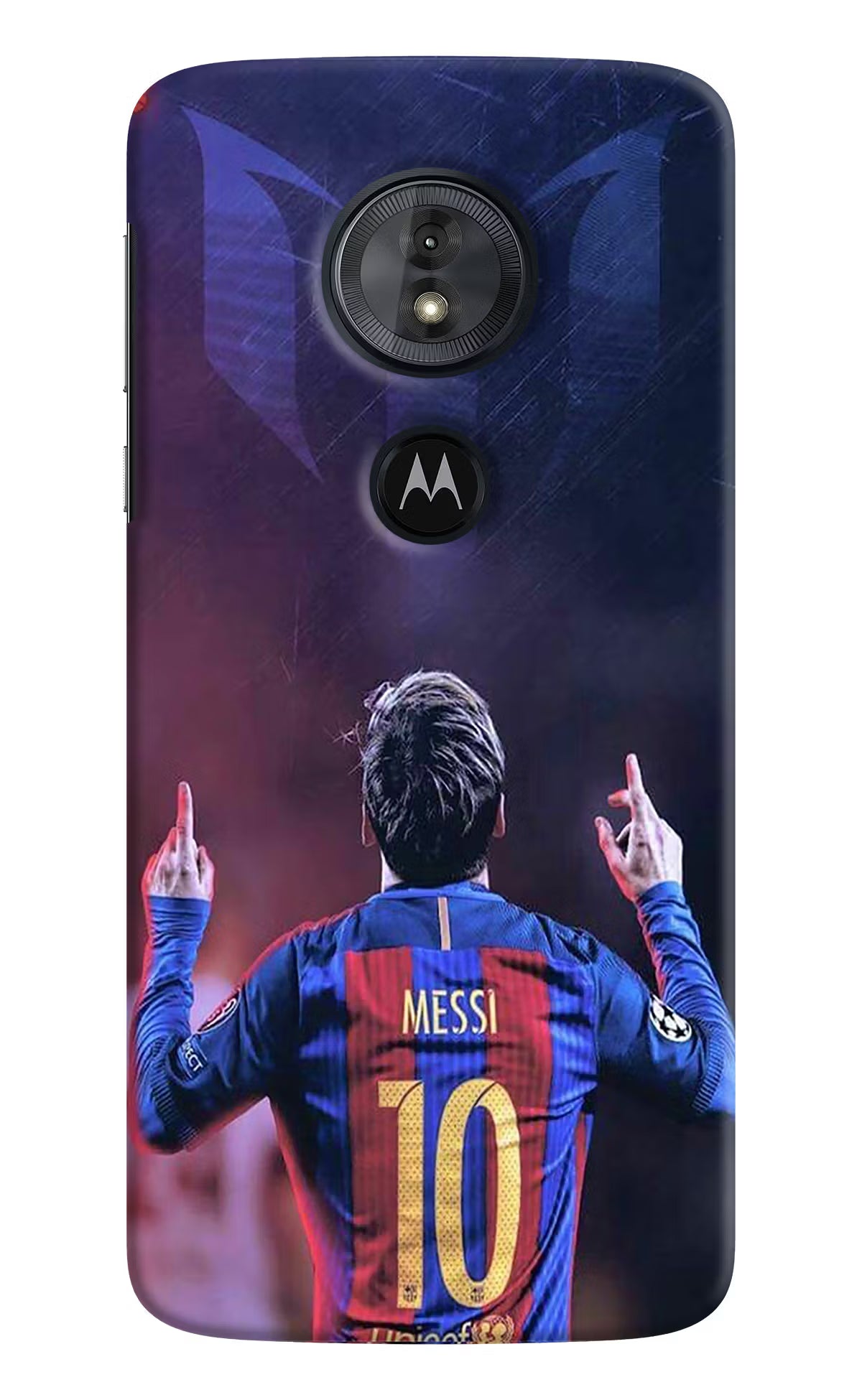 Messi Moto G6 Play Back Cover - Messi Moto G6 Play Hard Case Back Cover by Casekaro Messi Moto G6 Play Hard Case Back Cover by Casekaro