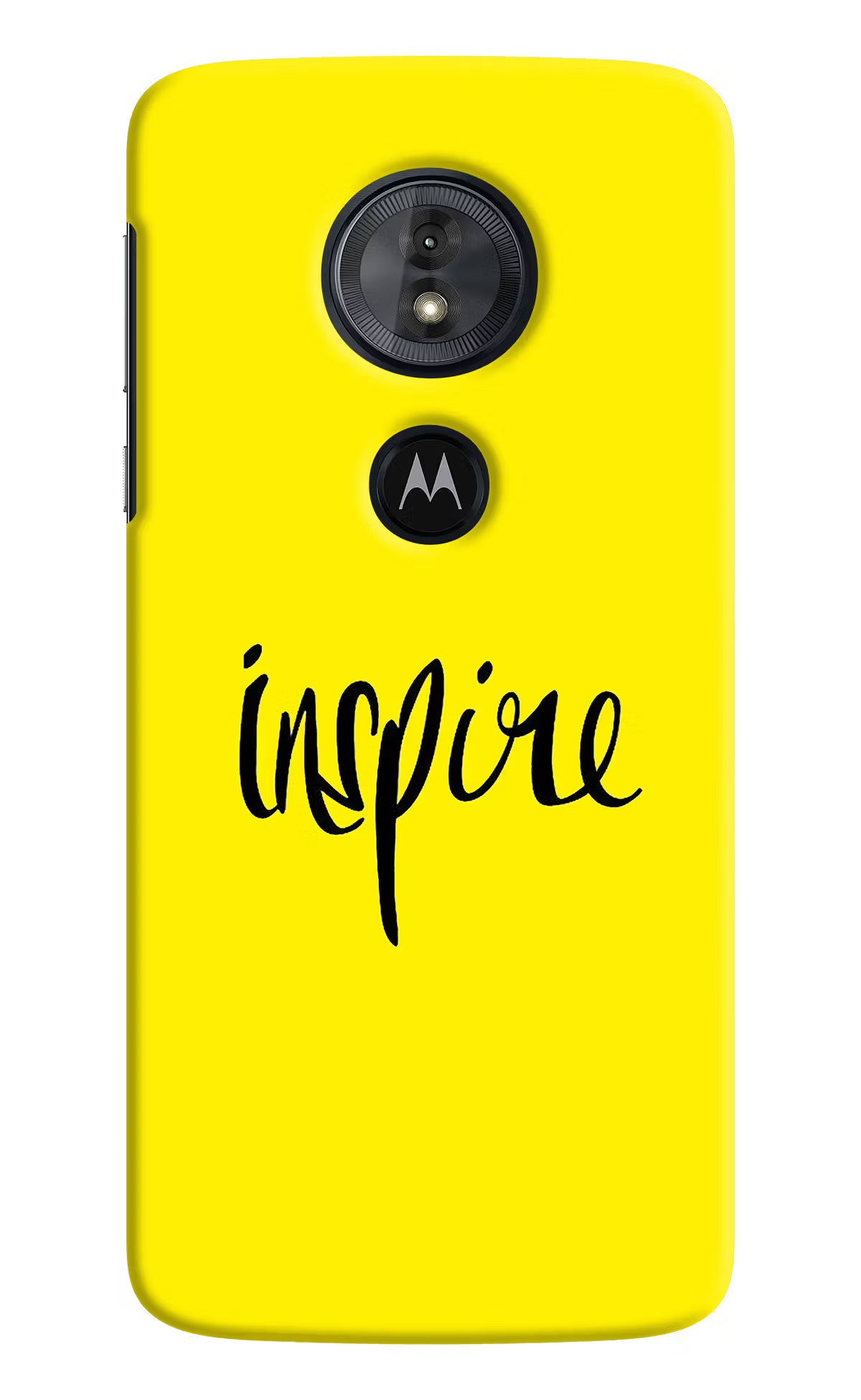 Inspire Moto G6 Play Back Cover - Inspire Moto G6 Play Hard Case Back Cover by Casekaro Inspire Moto G6 Play Hard Case Back Cover by Casekaro