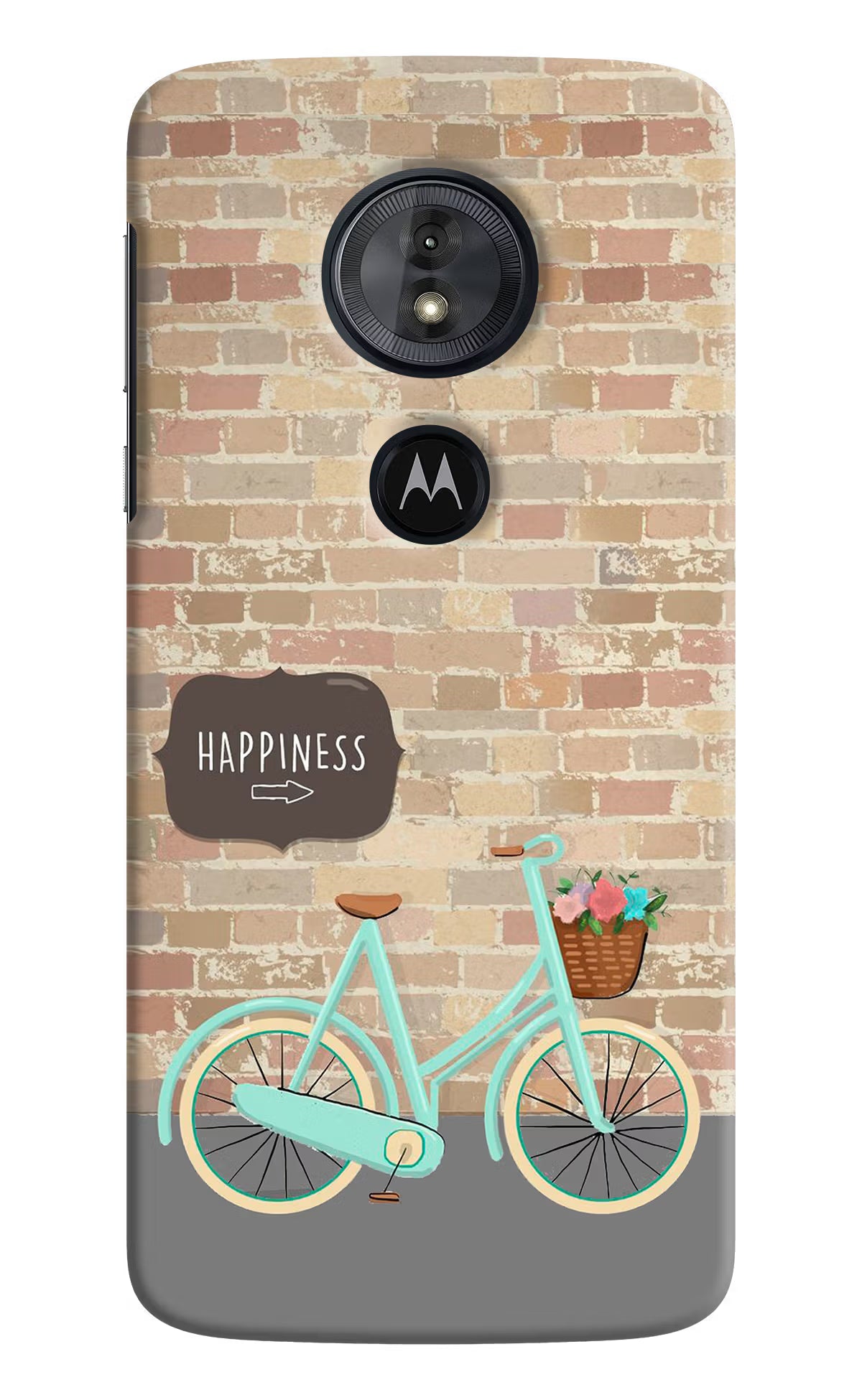 Happiness Artwork Moto G6 Play Back Cover - Happiness Artwork Moto G6 Play Hard Case Back Cover by Casekaro Happiness Artwork Moto G6 Play Hard Case Back Cover by Casekaro