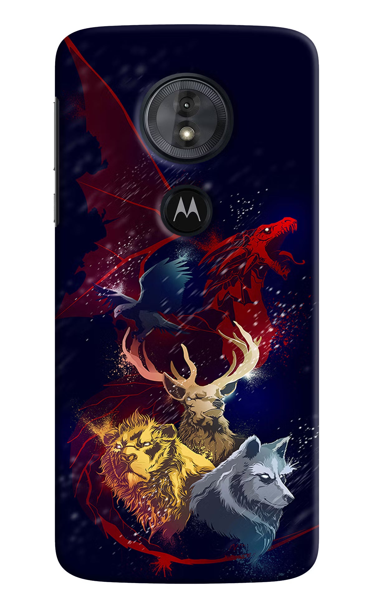 Game Of Thrones Moto G6 Play Back Cover - Game Of Thrones Moto G6 Play Hard Case Back Cover by Casekaro Game Of Thrones Moto G6 Play Hard Case Back Cover by Casekaro