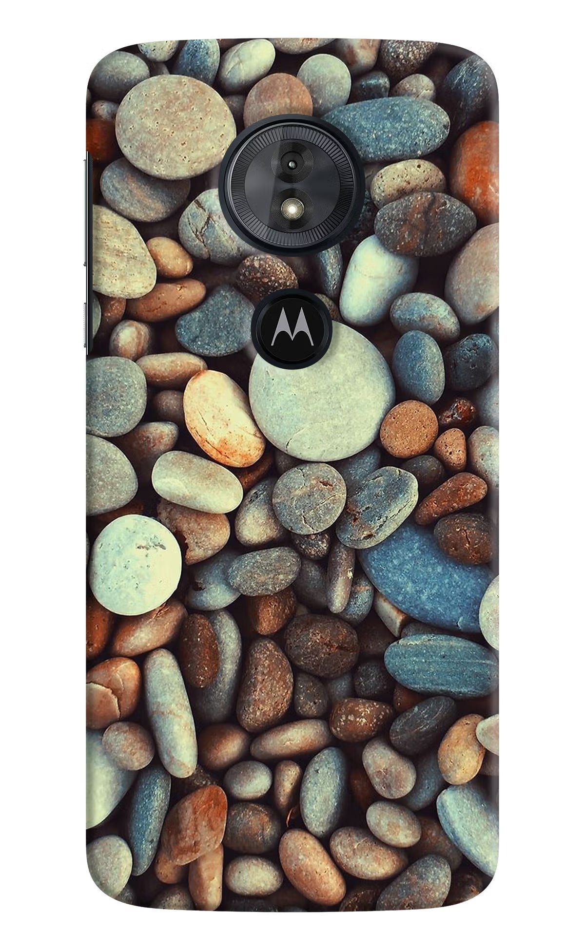 Pebble Moto G6 Play Back Cover - Pebble Moto G6 Play Hard Case Back Cover by Casekaro Pebble Moto G6 Play Hard Case Back Cover by Casekaro