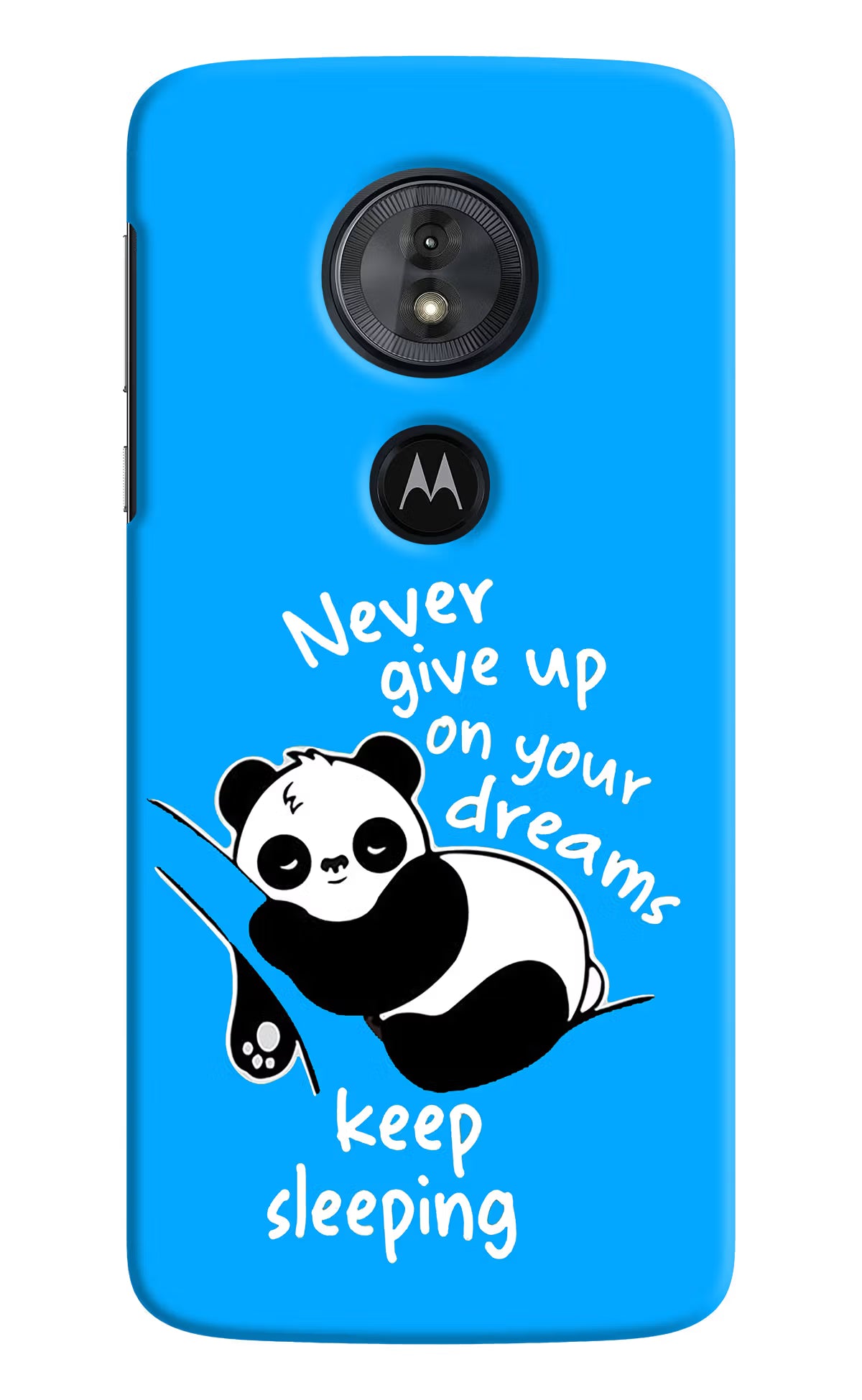 Keep Sleeping Moto G6 Play Back Cover - Keep Sleeping Moto G6 Play Hard Case Back Cover by Casekaro Keep Sleeping Moto G6 Play Hard Case Back Cover by Casekaro
