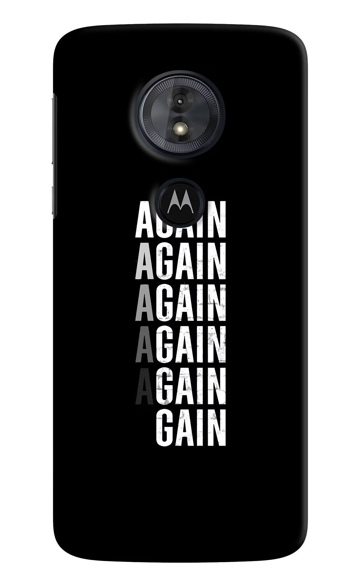 Again Again Gain Moto G6 Play Back Cover - Again Again Gain Moto G6 Play Hard Case Back Cover by Casekaro Again Again Gain Moto G6 Play Hard Case Back Cover by Casekaro