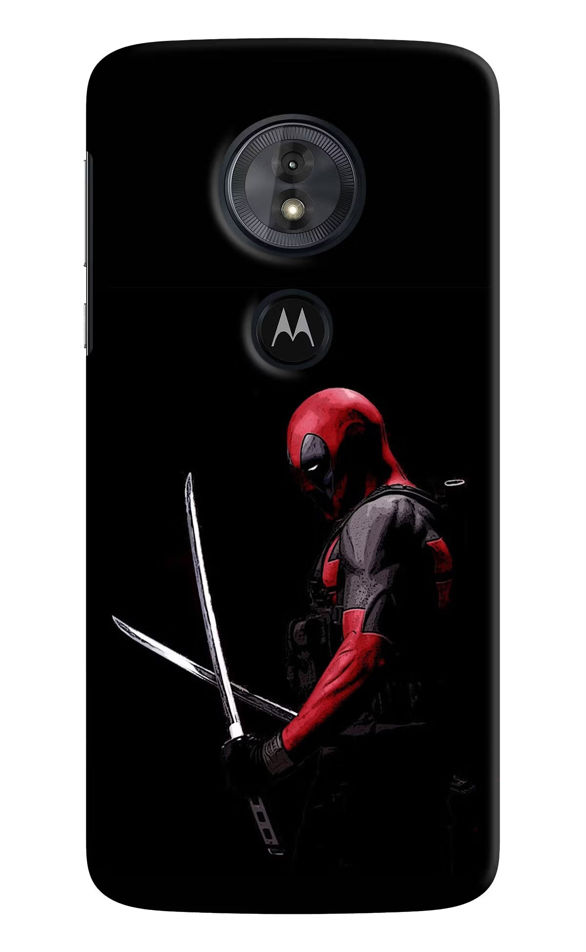Deadpool Moto G6 Play Back Cover - Deadpool Moto G6 Play Hard Case Back Cover by Casekaro Deadpool Moto G6 Play Hard Case Back Cover by Casekaro