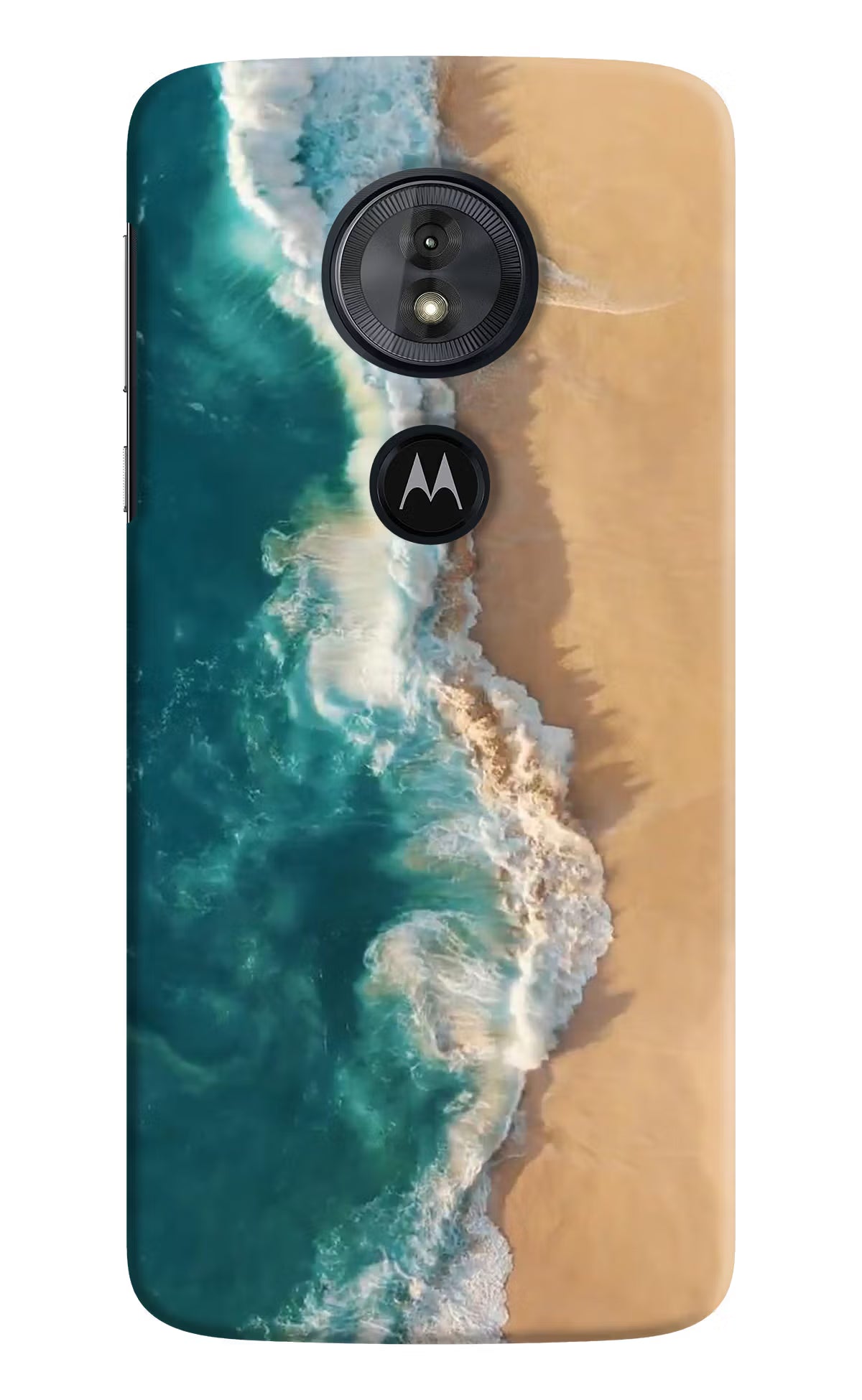 Ocean Beach Moto G6 Play Back Cover - Ocean Beach Moto G6 Play Hard Case Back Cover by Casekaro Ocean Beach Moto G6 Play Hard Case Back Cover by Casekaro