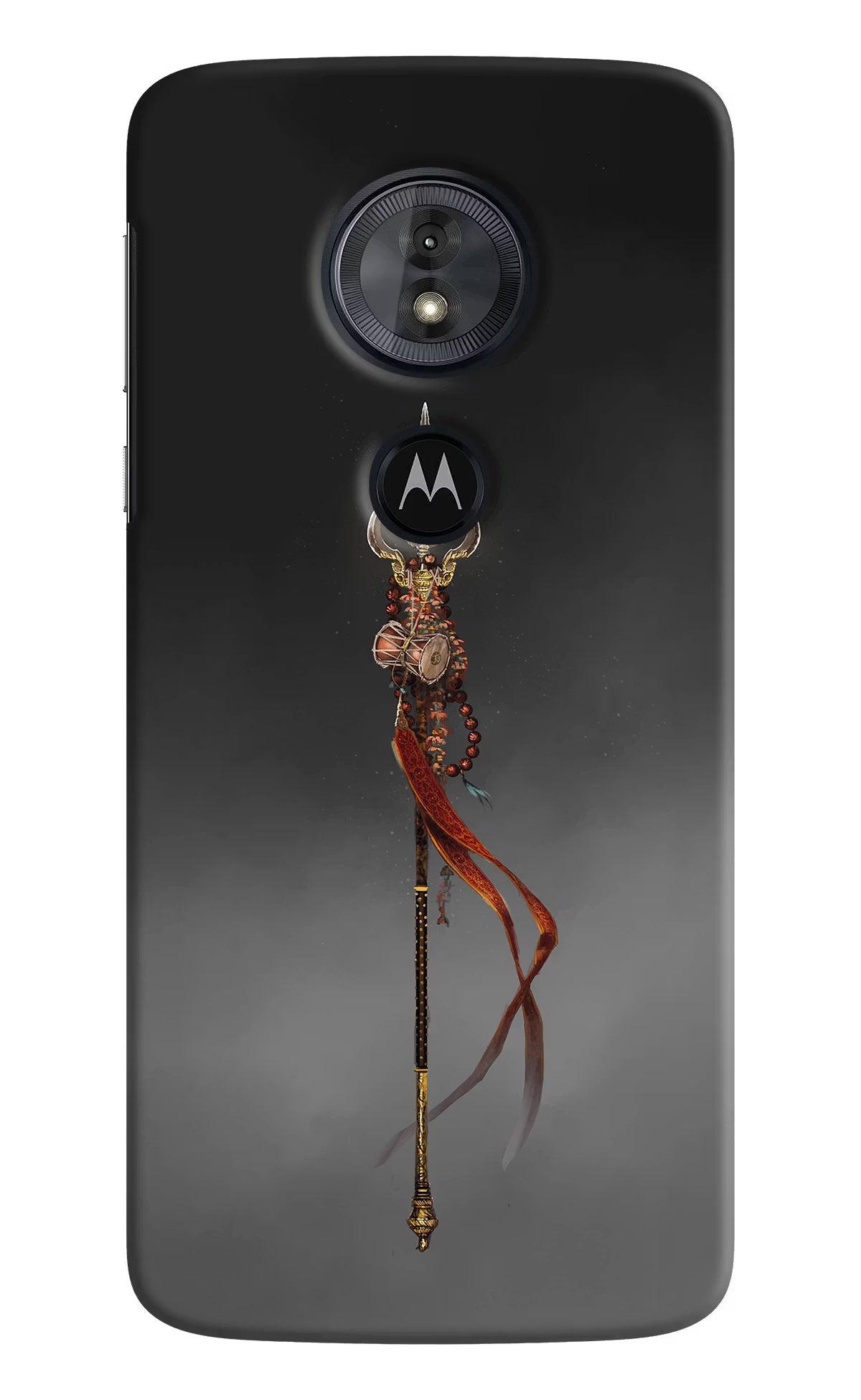 Shiv Trishul Moto G6 Play Back Cover - Shiv Trishul Moto G6 Play Hard Case Back Cover by Casekaro Shiv Trishul Moto G6 Play Hard Case Back Cover by Casekaro