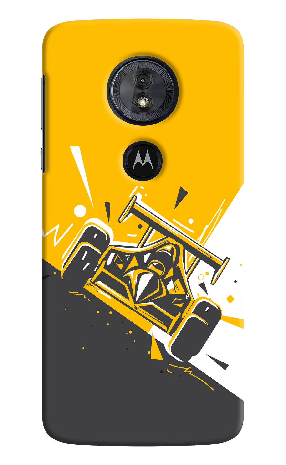 Track King Moto G6 Play Back Cover - Track King Moto G6 Play Hard Case Back Cover by Casekaro Track King Moto G6 Play Hard Case Back Cover by Casekaro