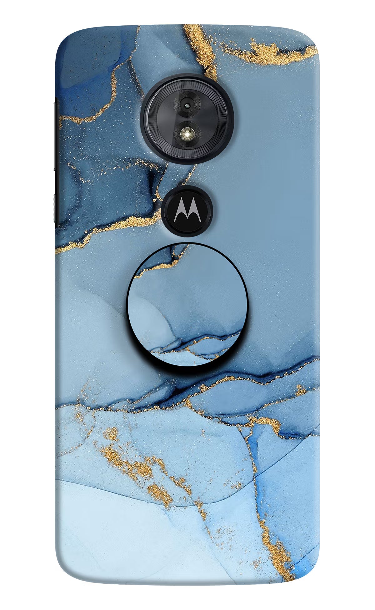 Blue Marble Moto G6 Play Pop Case - Blue Marble Moto G6 Play Pop Case by Casekaro Blue Marble Moto G6 Play Pop Case by Casekaro