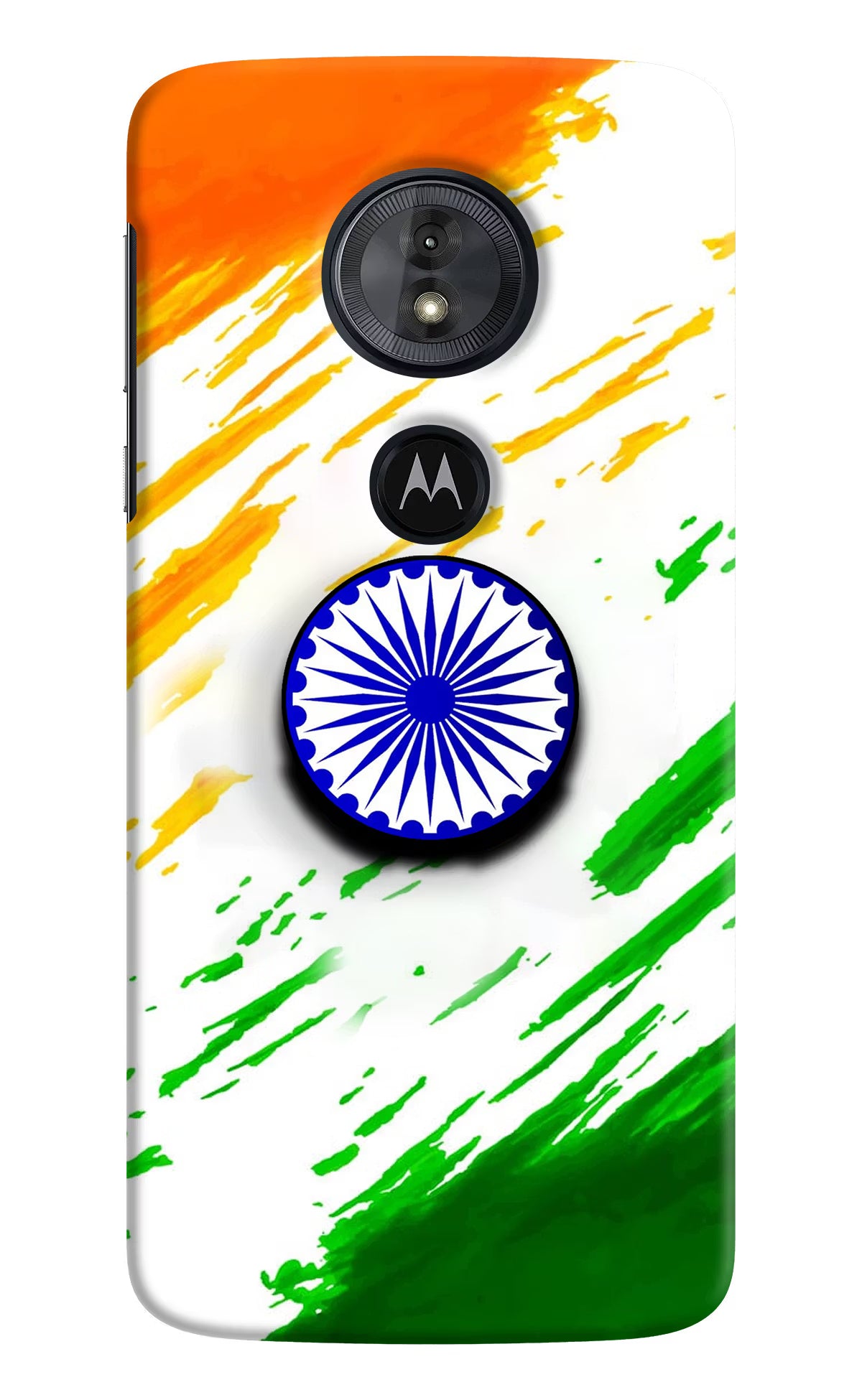 Indian Flag Ashoka Chakra Moto G6 Play Pop Case - Indian Flag Ashoka Chakra Moto G6 Play Pop Case by Casekaro Indian Flag Ashoka Chakra Moto G6 Play Pop Case by Casekaro