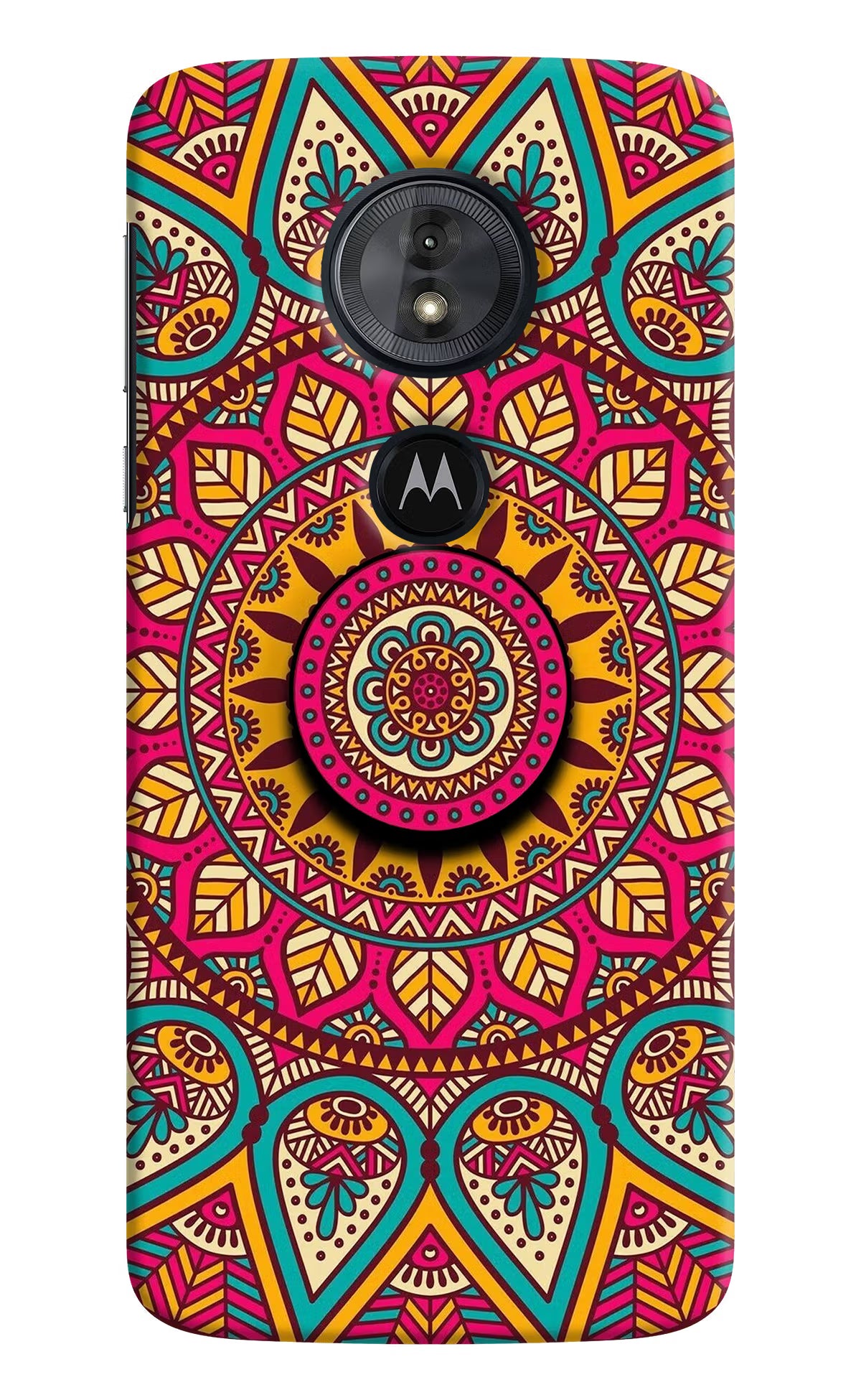 Mandala Moto G6 Play Pop Case - Mandala Moto G6 Play Pop Case by Casekaro Mandala Moto G6 Play Pop Case by Casekaro