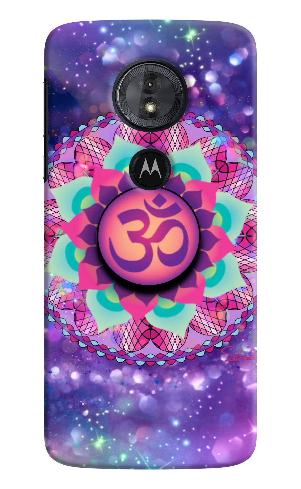 Om Purple Moto G6 Play Pop Case - Om Purple Moto G6 Play Pop Case by Casekaro Om Purple Moto G6 Play Pop Case by Casekaro