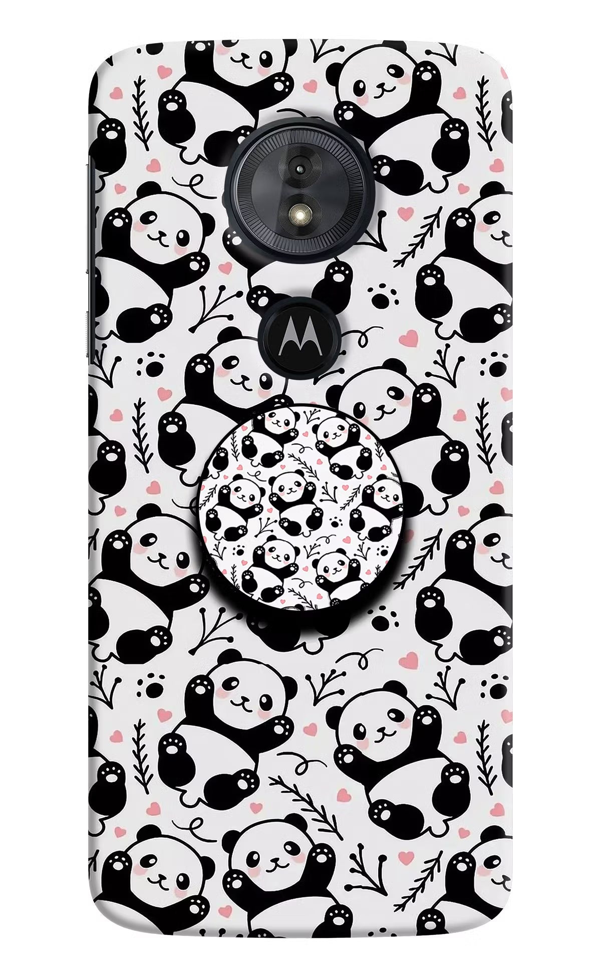 Cute Panda Moto G6 Play Pop Case - Cute Panda Moto G6 Play Pop Case by Casekaro Cute Panda Moto G6 Play Pop Case by Casekaro
