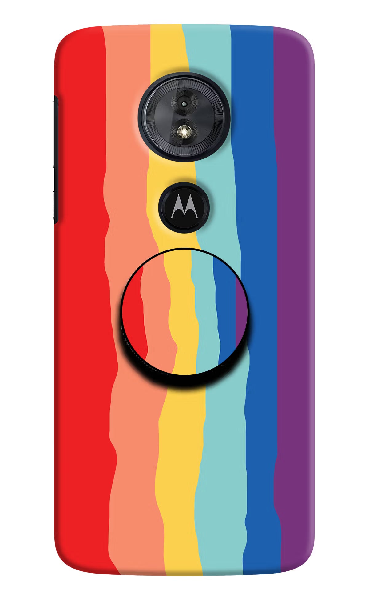 Rainbow Moto G6 Play Pop Case - Rainbow Moto G6 Play Pop Case by Casekaro Rainbow Moto G6 Play Pop Case by Casekaro