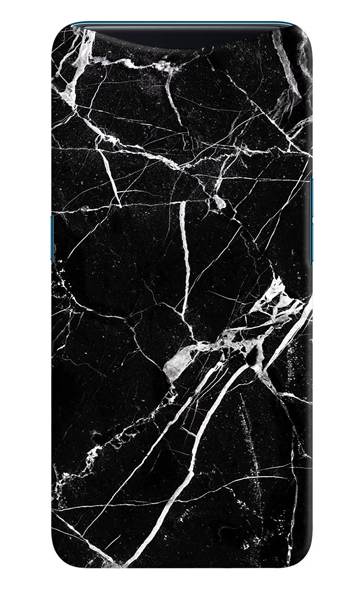 Black Marble Pattern Oppo Find X Back Cover - Black Marble Pattern Oppo Find X Hard Case Back Cover by Casekaro Black Marble Pattern Oppo Find X Hard Case Back Cover by Casekaro