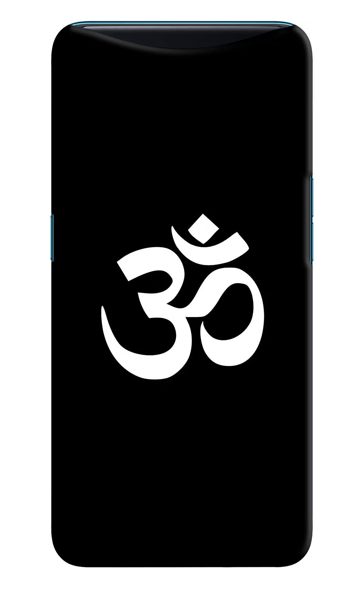 Om Oppo Find X Back Cover - Om Oppo Find X Hard Case Back Cover by Casekaro Om Oppo Find X Hard Case Back Cover by Casekaro