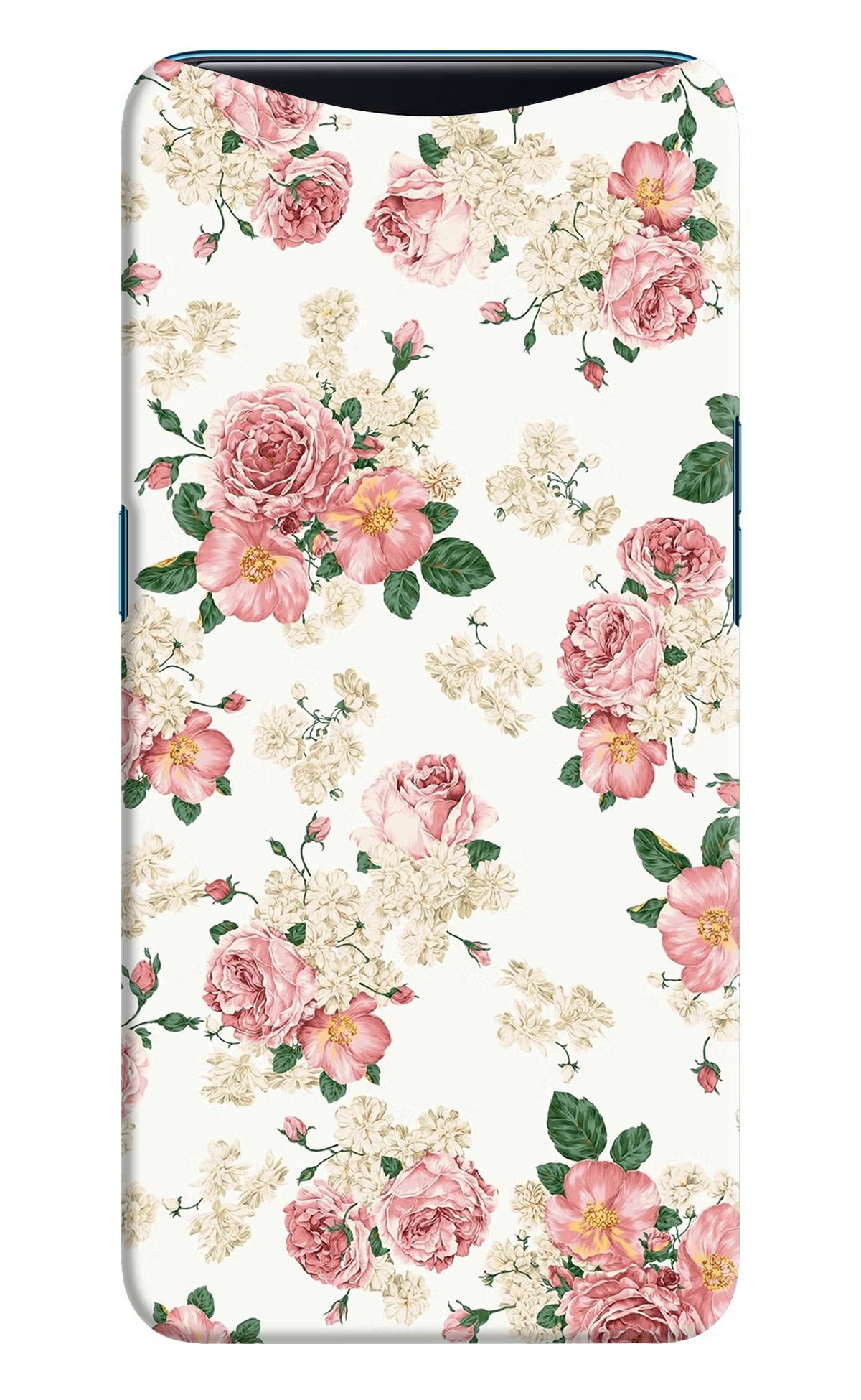Flowers Oppo Find X Back Cover - Flowers Oppo Find X Hard Case Back Cover by Casekaro Flowers Oppo Find X Hard Case Back Cover by Casekaro