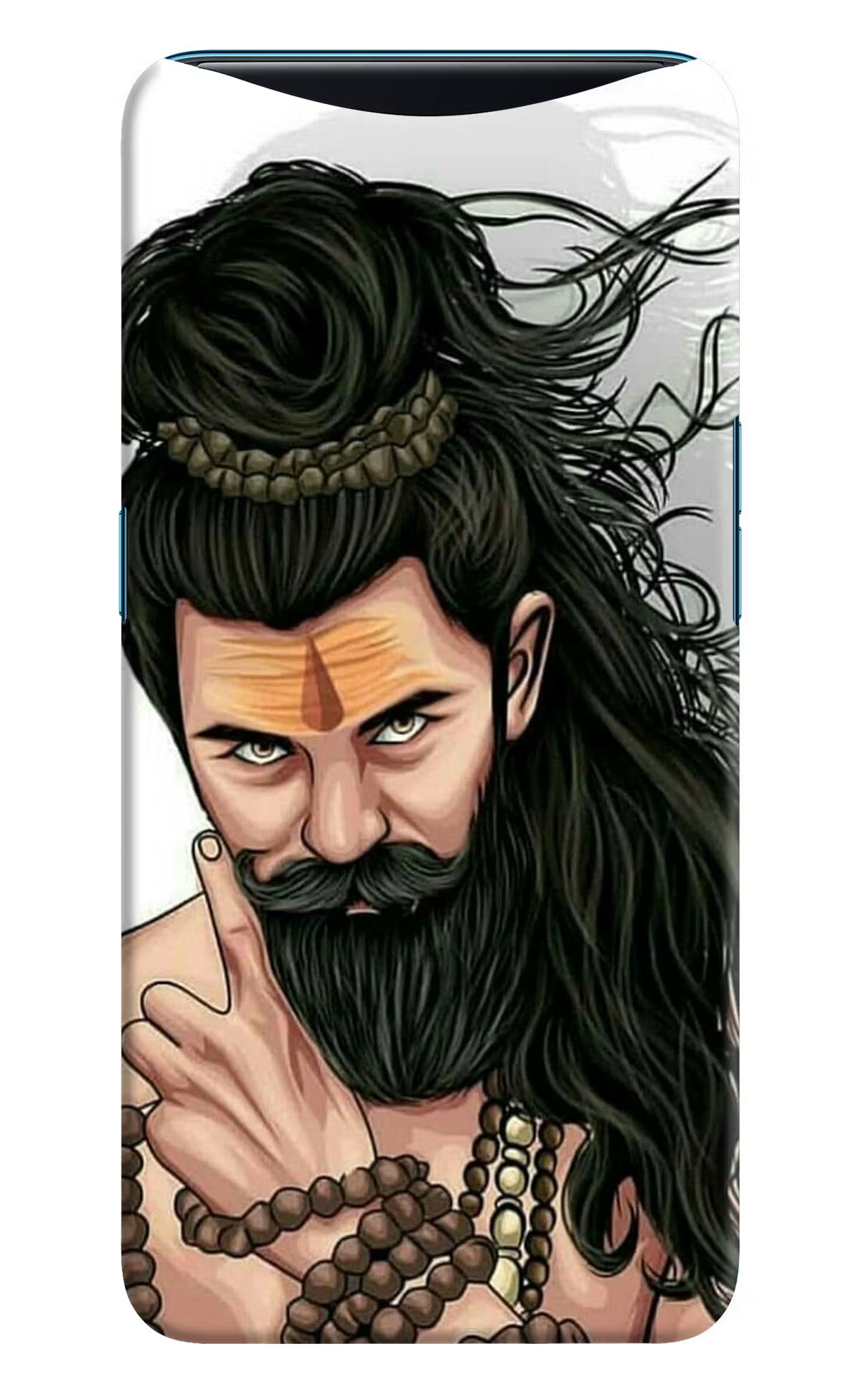 Mahadev Oppo Find X Back Cover - Mahadev Oppo Find X Hard Case Back Cover by Casekaro Mahadev Oppo Find X Hard Case Back Cover by Casekaro