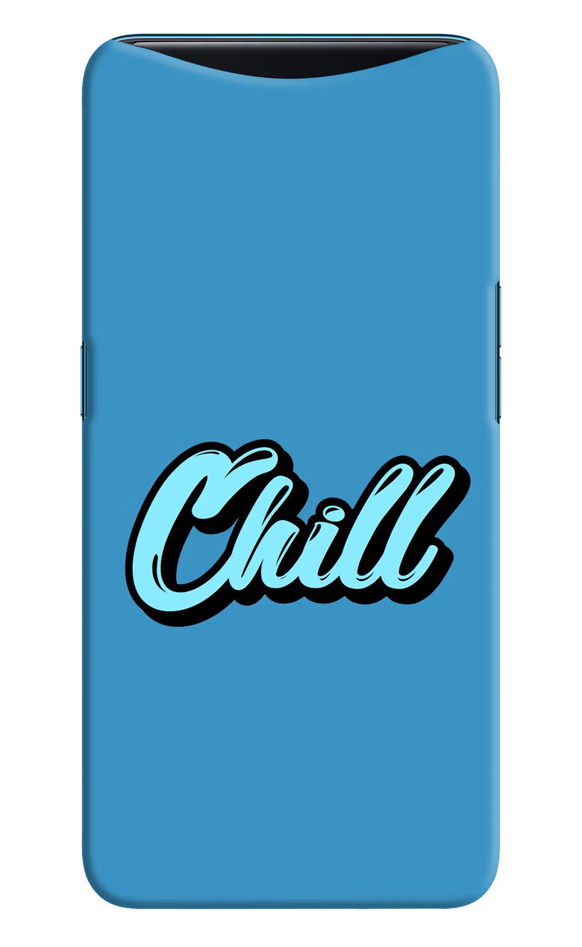 Chill Oppo Find X Back Cover - Chill Oppo Find X Hard Case Back Cover by Casekaro Chill Oppo Find X Hard Case Back Cover by Casekaro