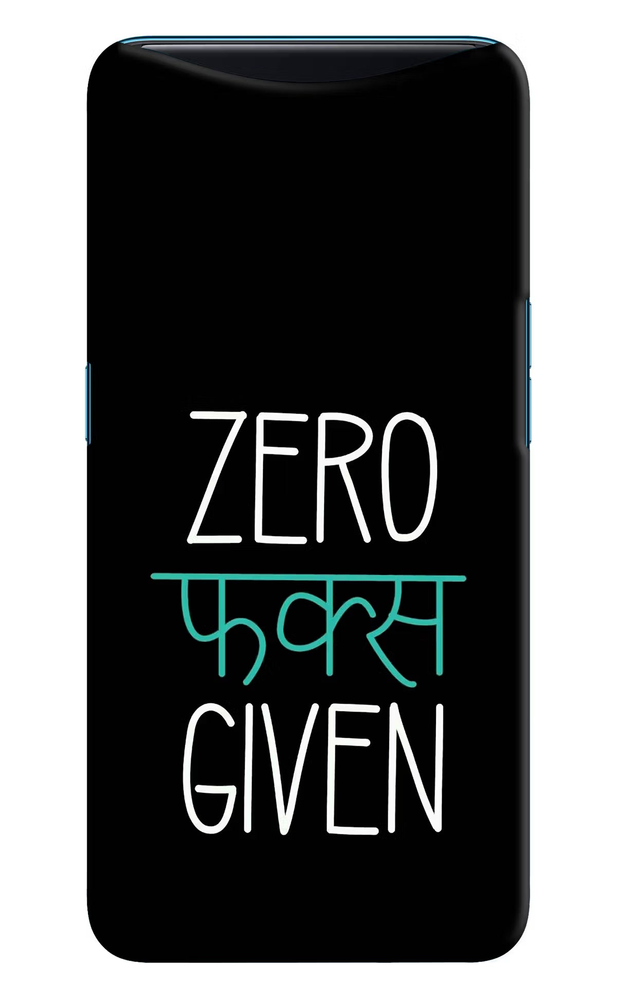 Zero Fucks Given Oppo Find X Back Cover - Zero Fucks Given Oppo Find X Hard Case Back Cover by Casekaro Zero Fucks Given Oppo Find X Hard Case Back Cover by Casekaro