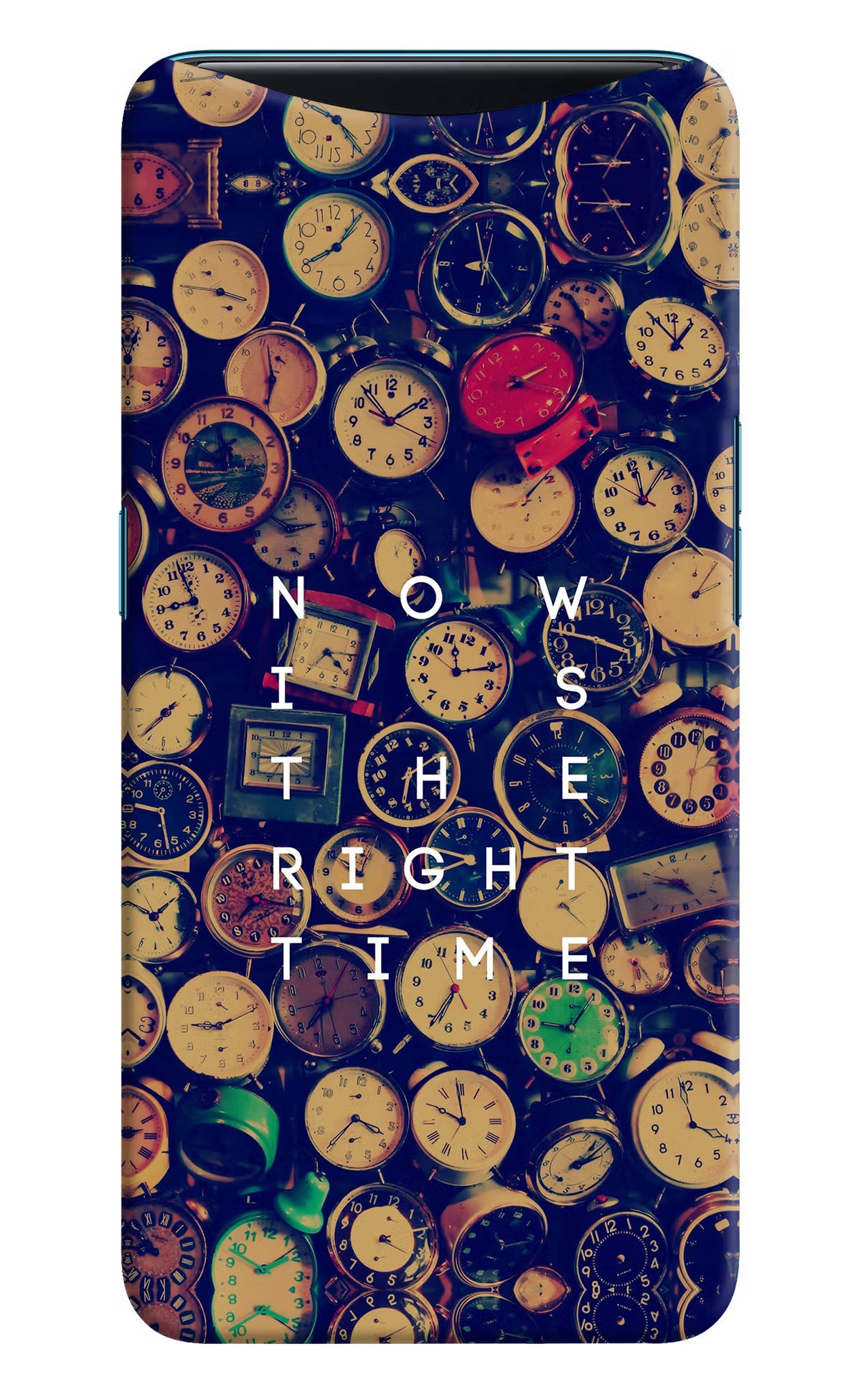 Now is the Right Time Quote Oppo Find X Back Cover - Now is the Right Time Quote Oppo Find X Hard Case Back Cover by Casekaro Now is the Right Time Quote Oppo Find X Hard Case Back Cover by Casekaro
