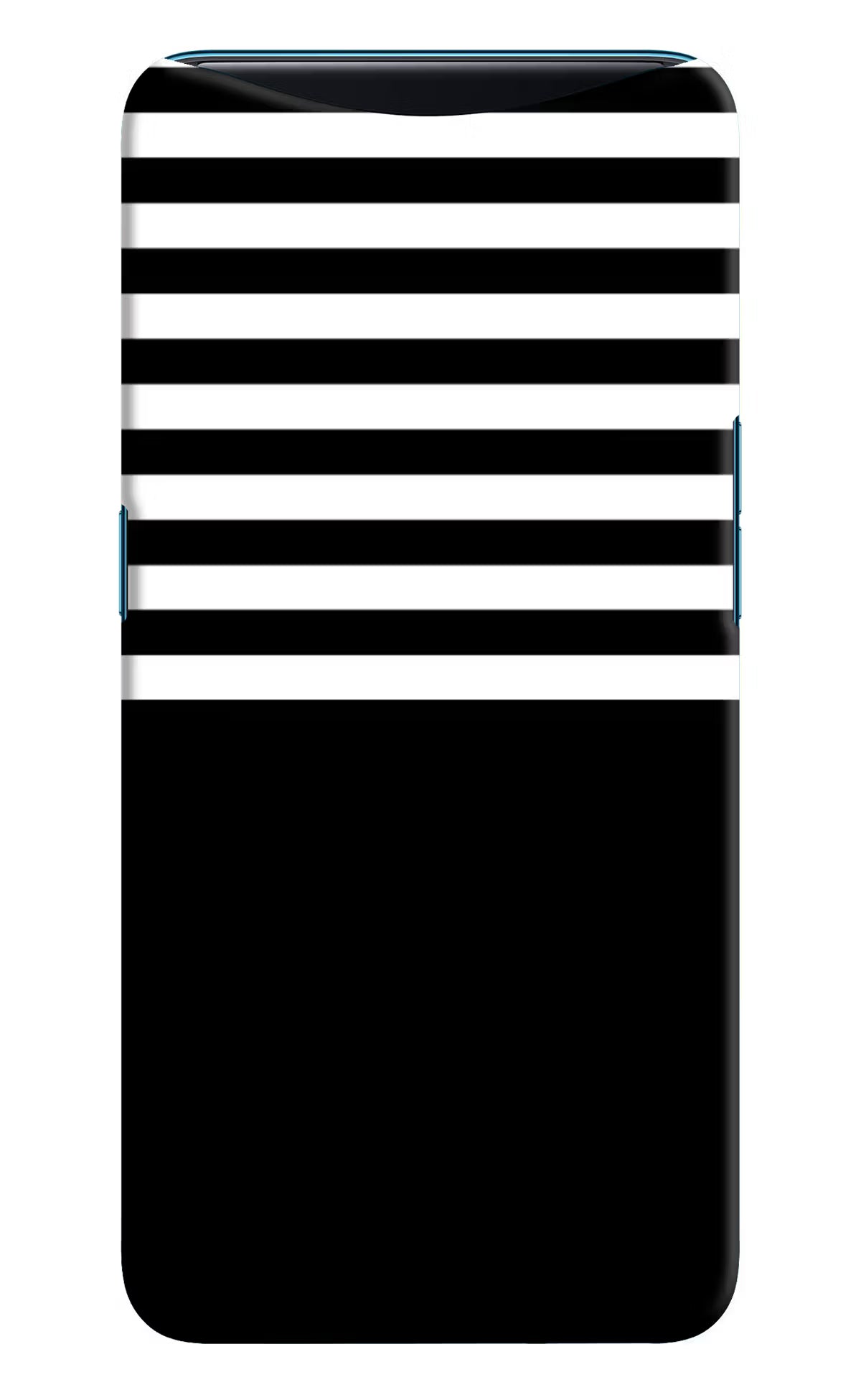 Black and White Print Oppo Find X Back Cover - Black and White Print Oppo Find X Hard Case Back Cover by Casekaro Black and White Print Oppo Find X Hard Case Back Cover by Casekaro