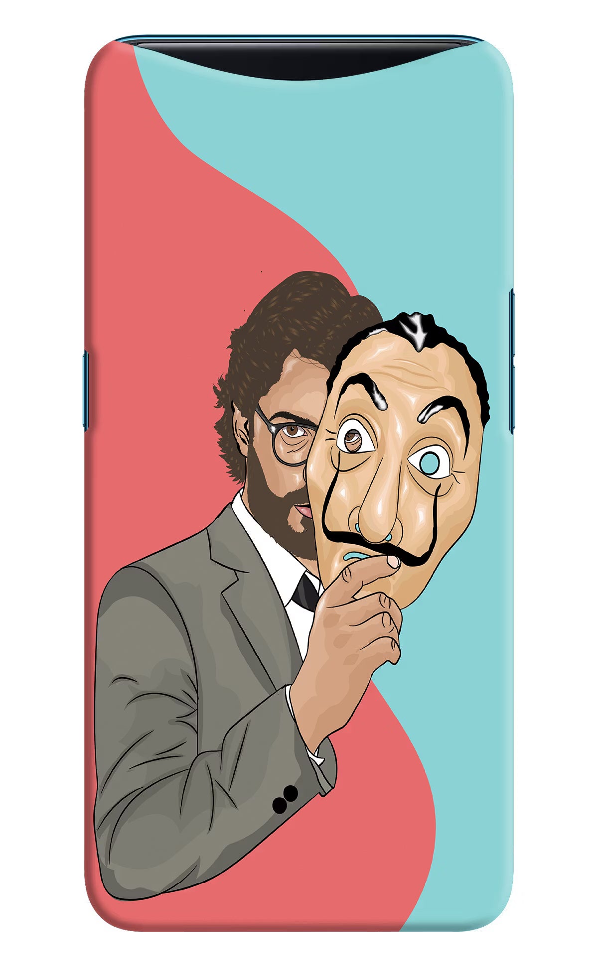 Professor Oppo Find X Back Cover - Professor Oppo Find X Hard Case Back Cover by Casekaro Professor Oppo Find X Hard Case Back Cover by Casekaro