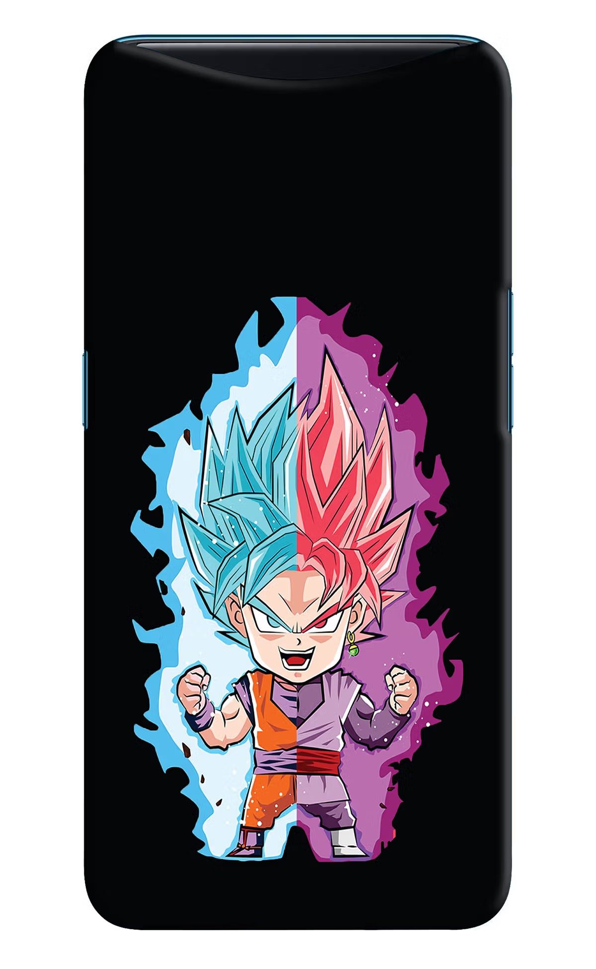 Chota Goku Oppo Find X Back Cover - Chota Goku Oppo Find X Hard Case Back Cover by Casekaro Chota Goku Oppo Find X Hard Case Back Cover by Casekaro