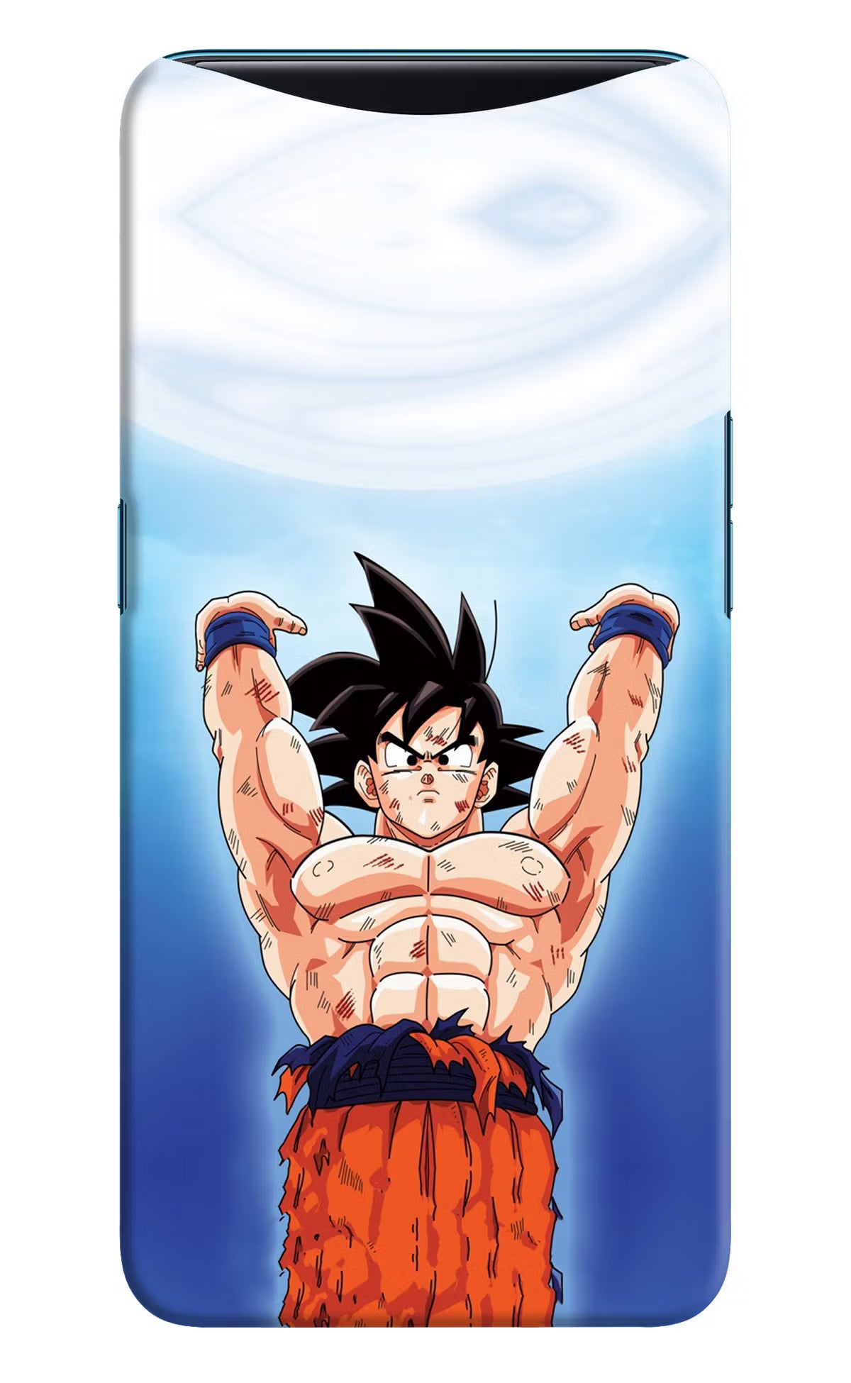 Goku Power Oppo Find X Back Cover - Goku Power Oppo Find X Hard Case Back Cover by Casekaro Goku Power Oppo Find X Hard Case Back Cover by Casekaro