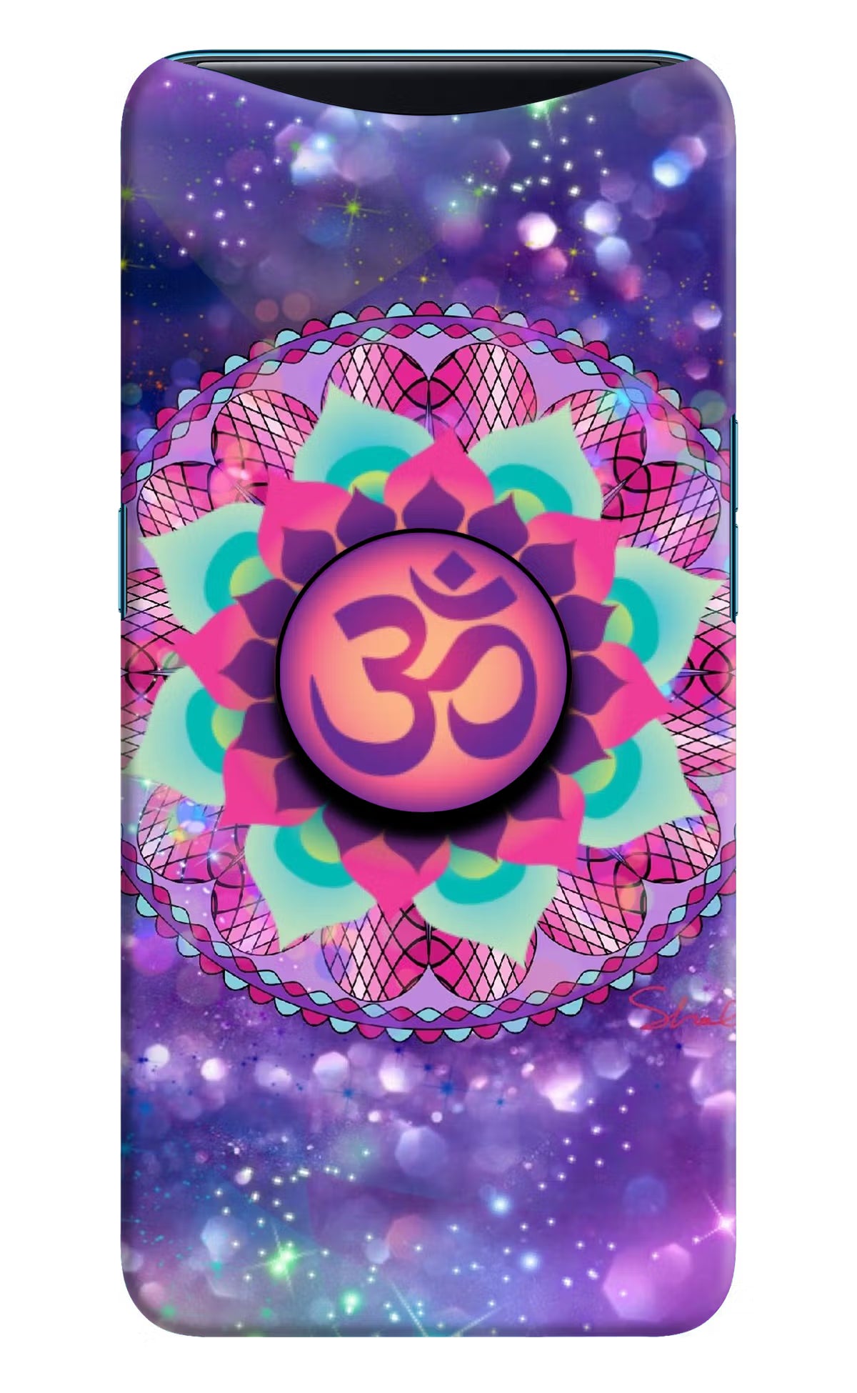 Om Purple Oppo Find X Pop Case - Om Purple Oppo Find X Pop Case by Casekaro Om Purple Oppo Find X Pop Case by Casekaro